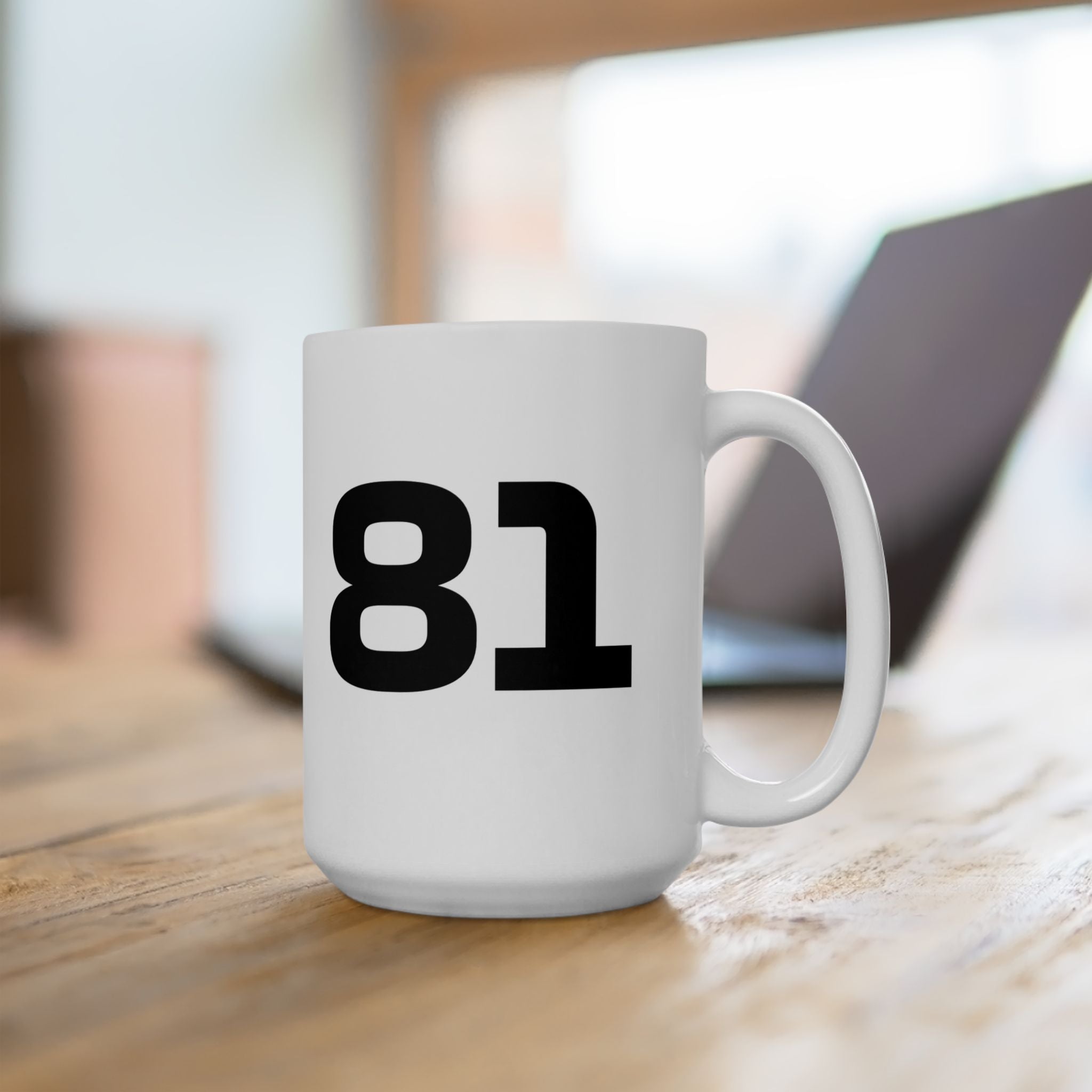 Papaya orange racing-inspired ceramic mug with an Australian speed theme. Perfect for motorsport fans and Grand Prix enthusiasts. Available in 11oz & 15oz sizes