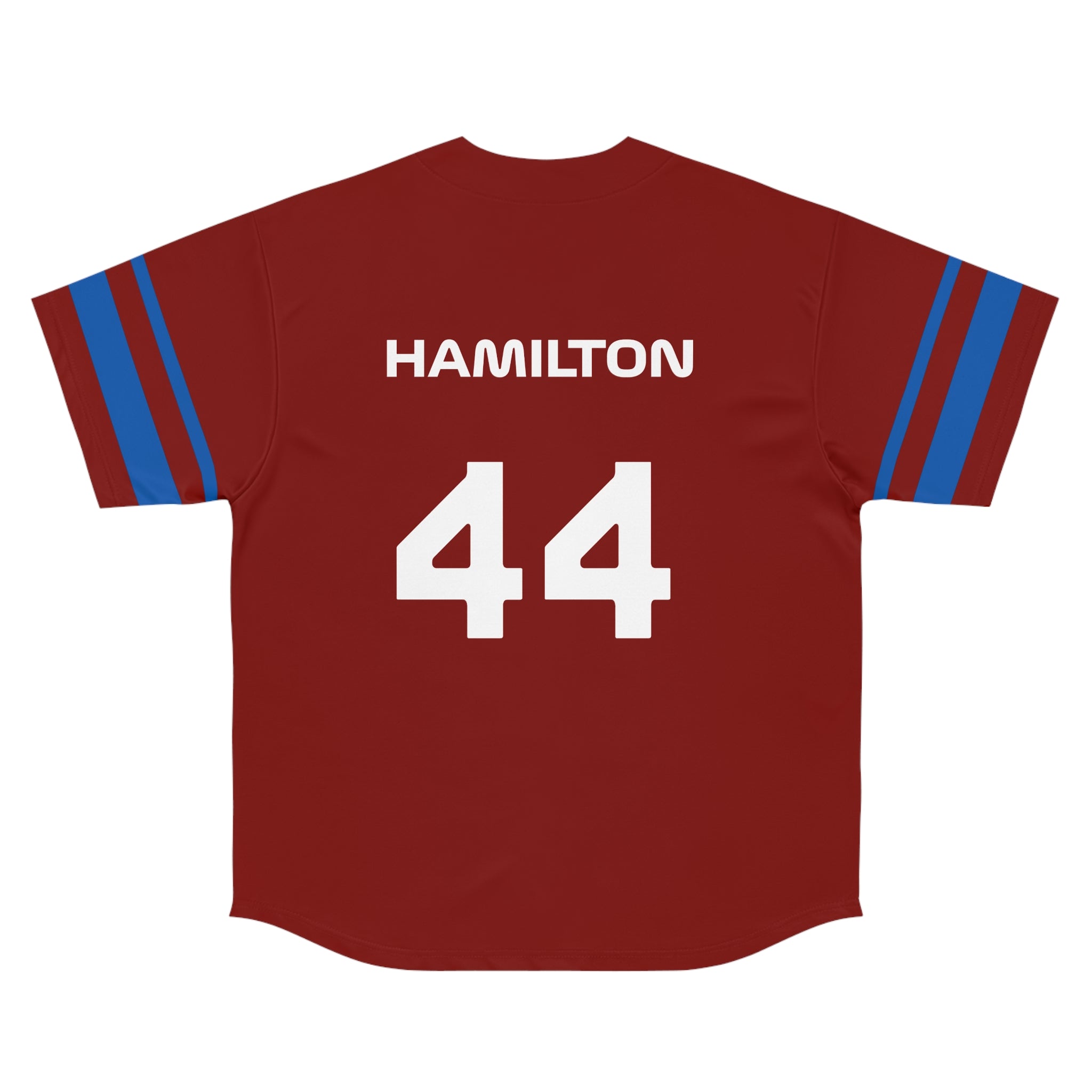 Silver Champion Rosso Formula Racing Unisex Baseball Jersey