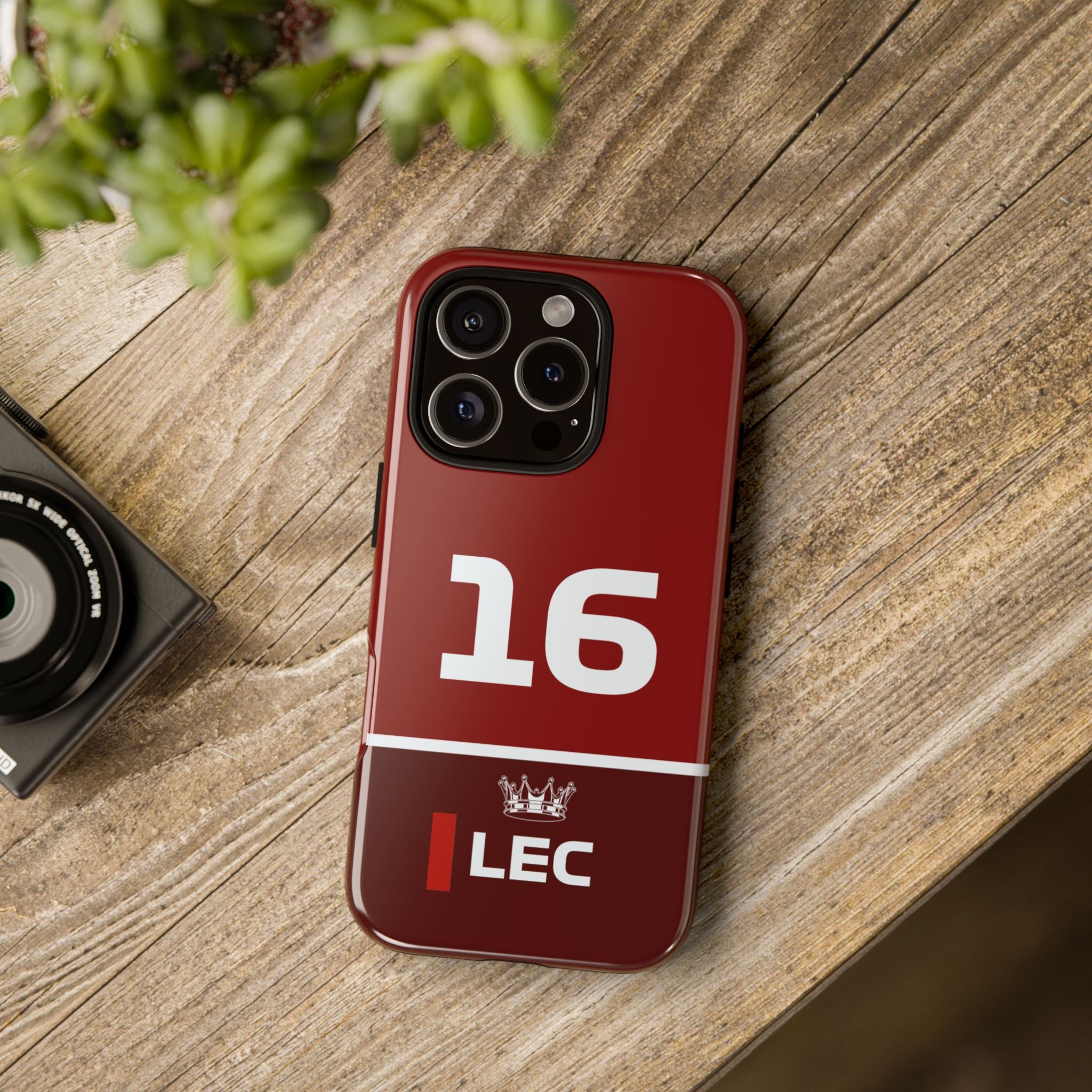 The King of Monaco Tough Phone Case | Rosso Formula Racing Armor for iPhone, Samsung & Pixel Cover