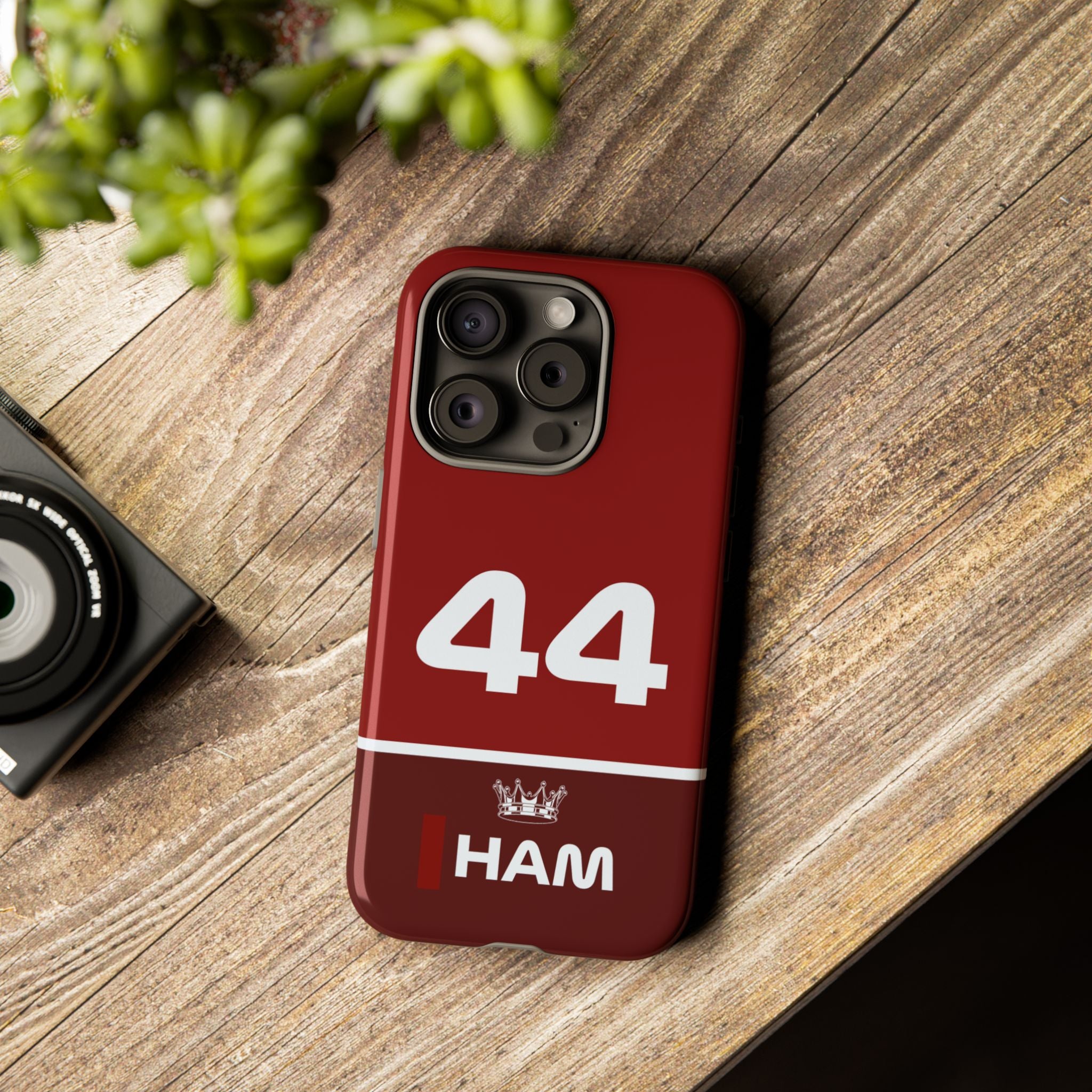The Silver Champion Tough Phone Case | Rosso Formula Racing Armor for iPhone, Samsung & Pixel Cover