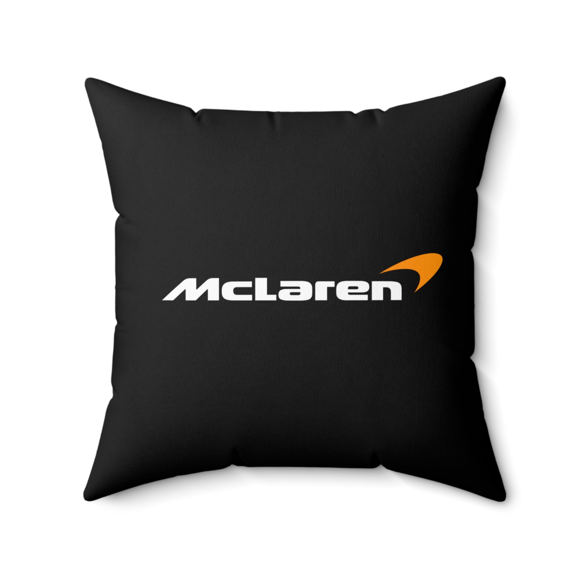 Papaya Speed Grand Prix-Inspired Pillow | Motorsport Home Decor | Spun Polyester Square Pillow