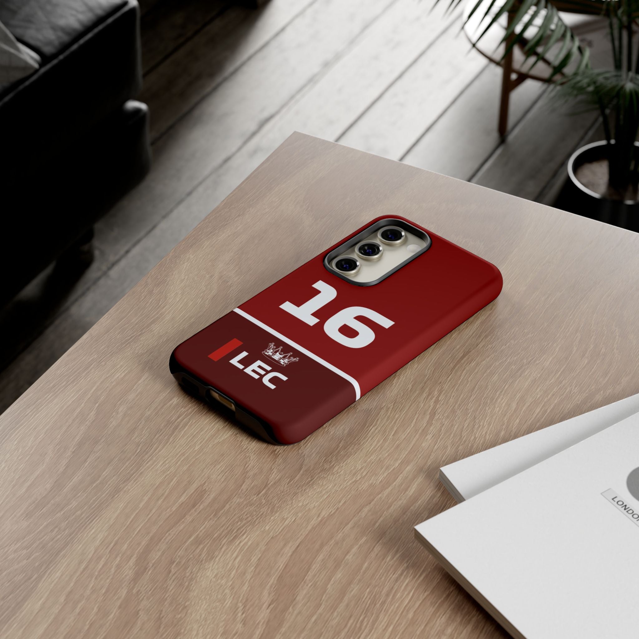 The King of Monaco Tough Phone Case | Rosso Formula Racing Armor for iPhone, Samsung & Pixel Cover