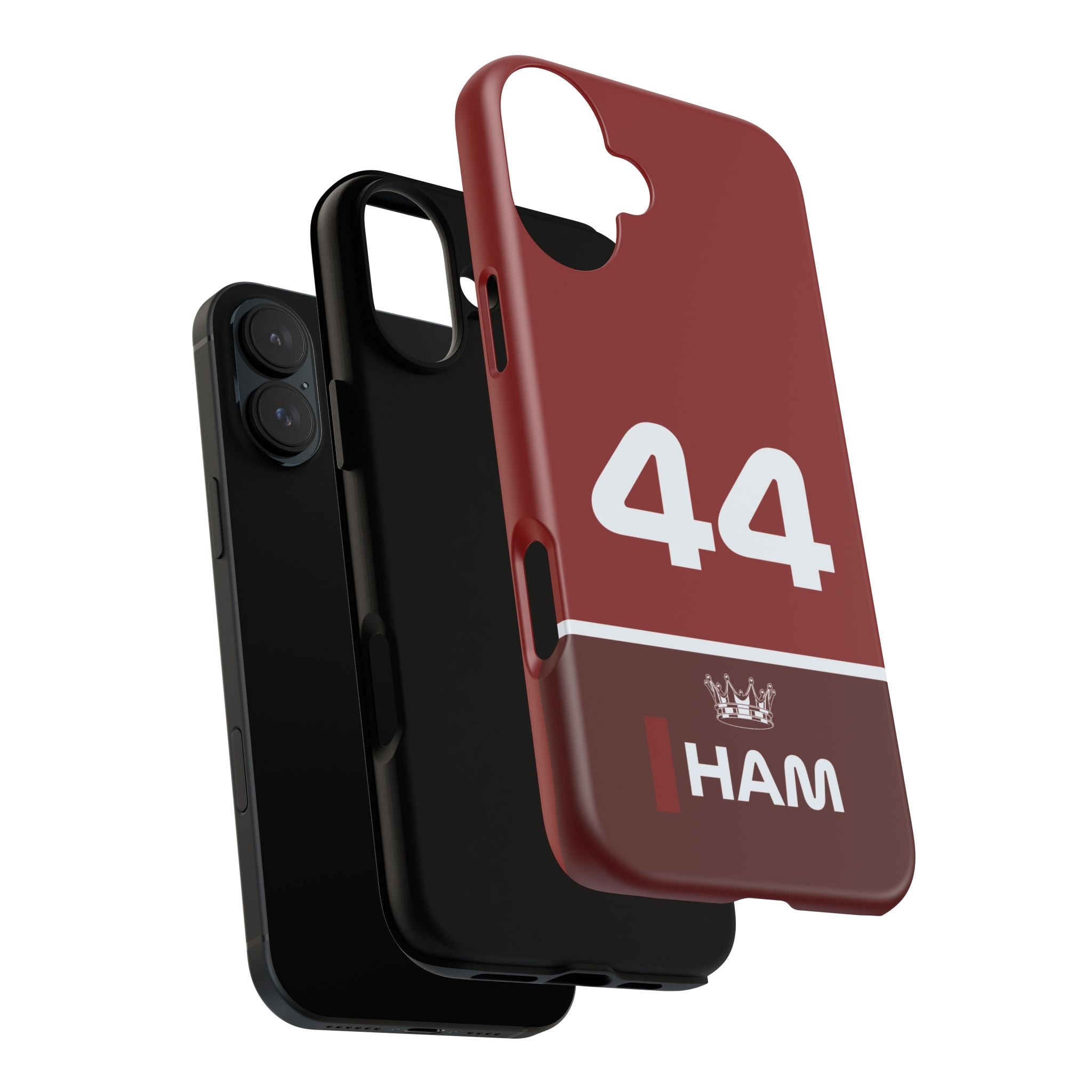 The Silver Champion Tough Phone Case | Rosso Formula Racing Armor for iPhone, Samsung & Pixel Cover