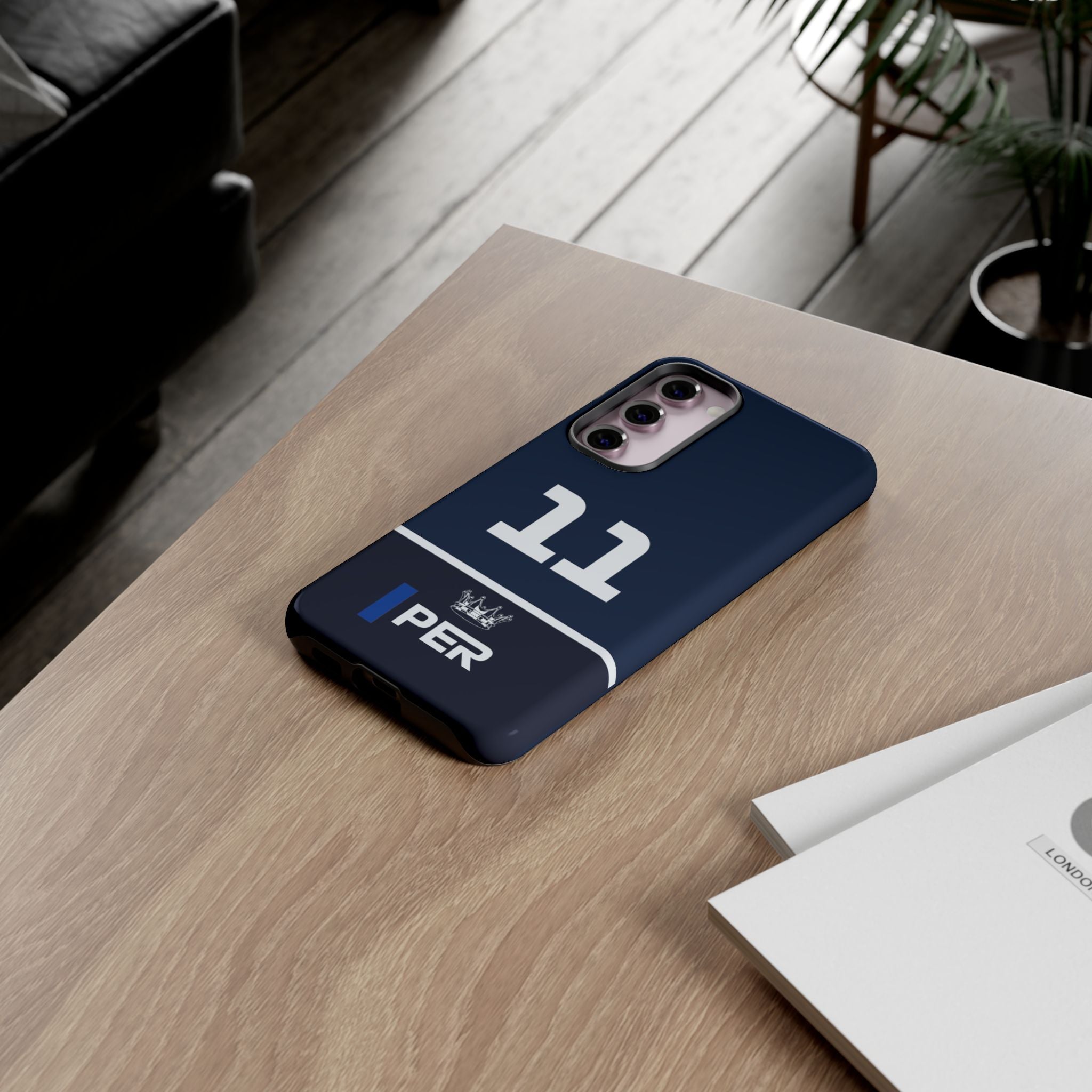 Mexican Minister of Defence Tough Phone Case | Red Thunder Formula Racing Armor for iPhone, Samsung & Pixel Cover