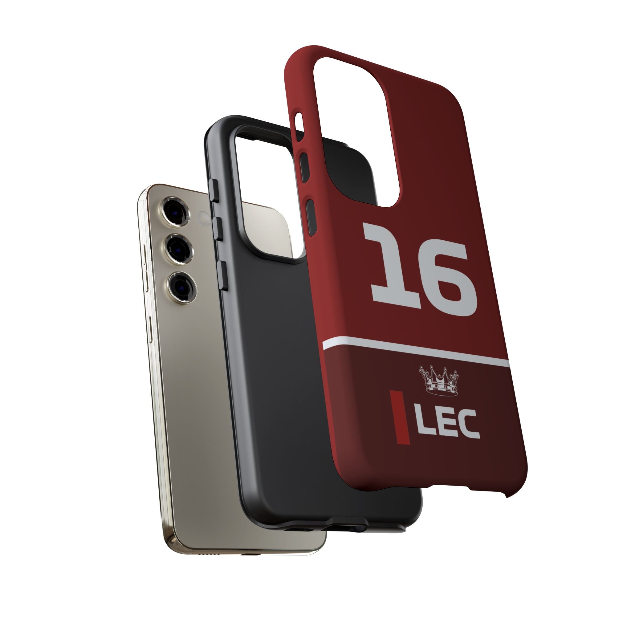 The King of Monaco Tough Phone Case | Rosso Formula Racing Armor for iPhone, Samsung & Pixel Cover