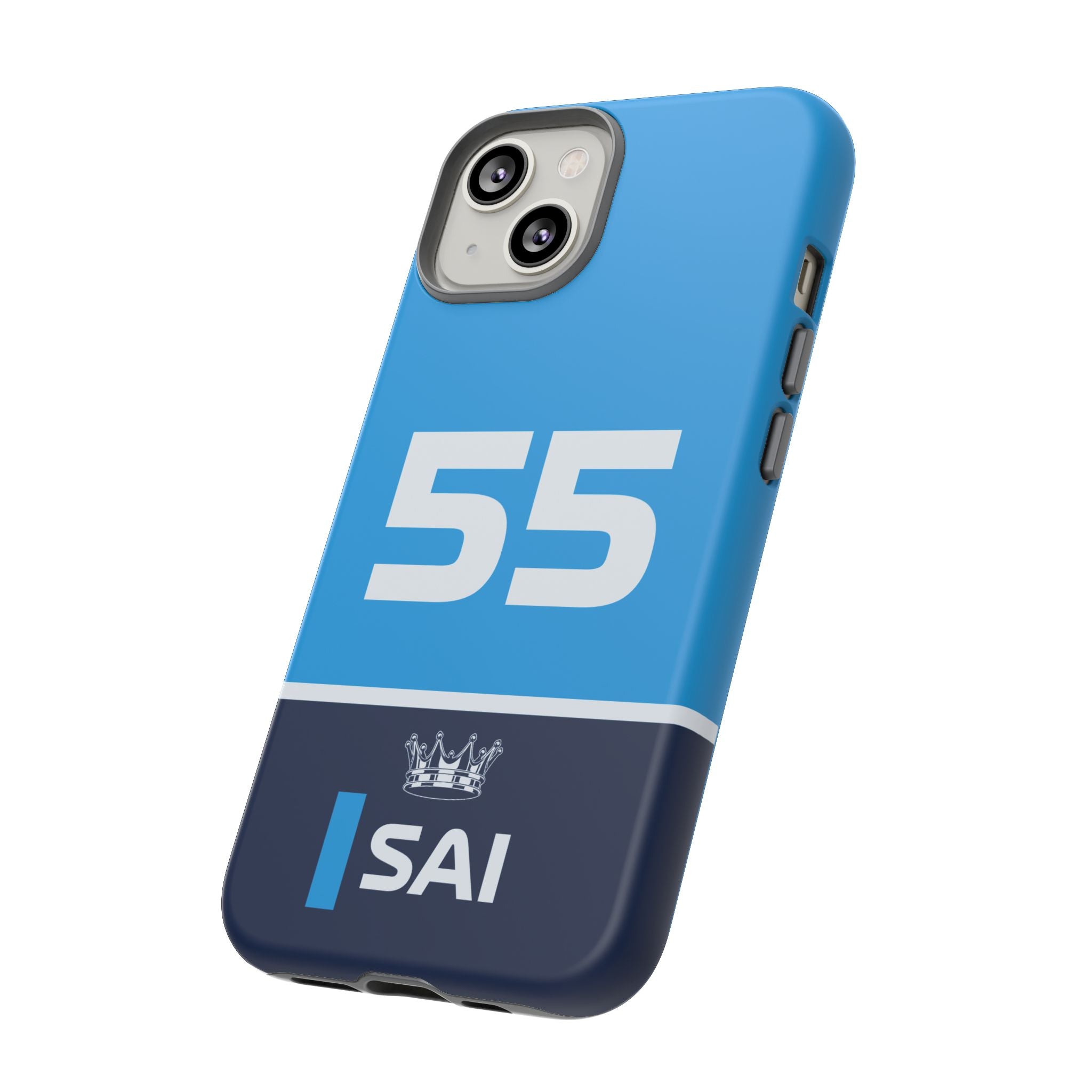 Smooth Spaniard Speed Tough Phone Case | Azure Formula Racing Armor for iPhone, Samsung & Pixel