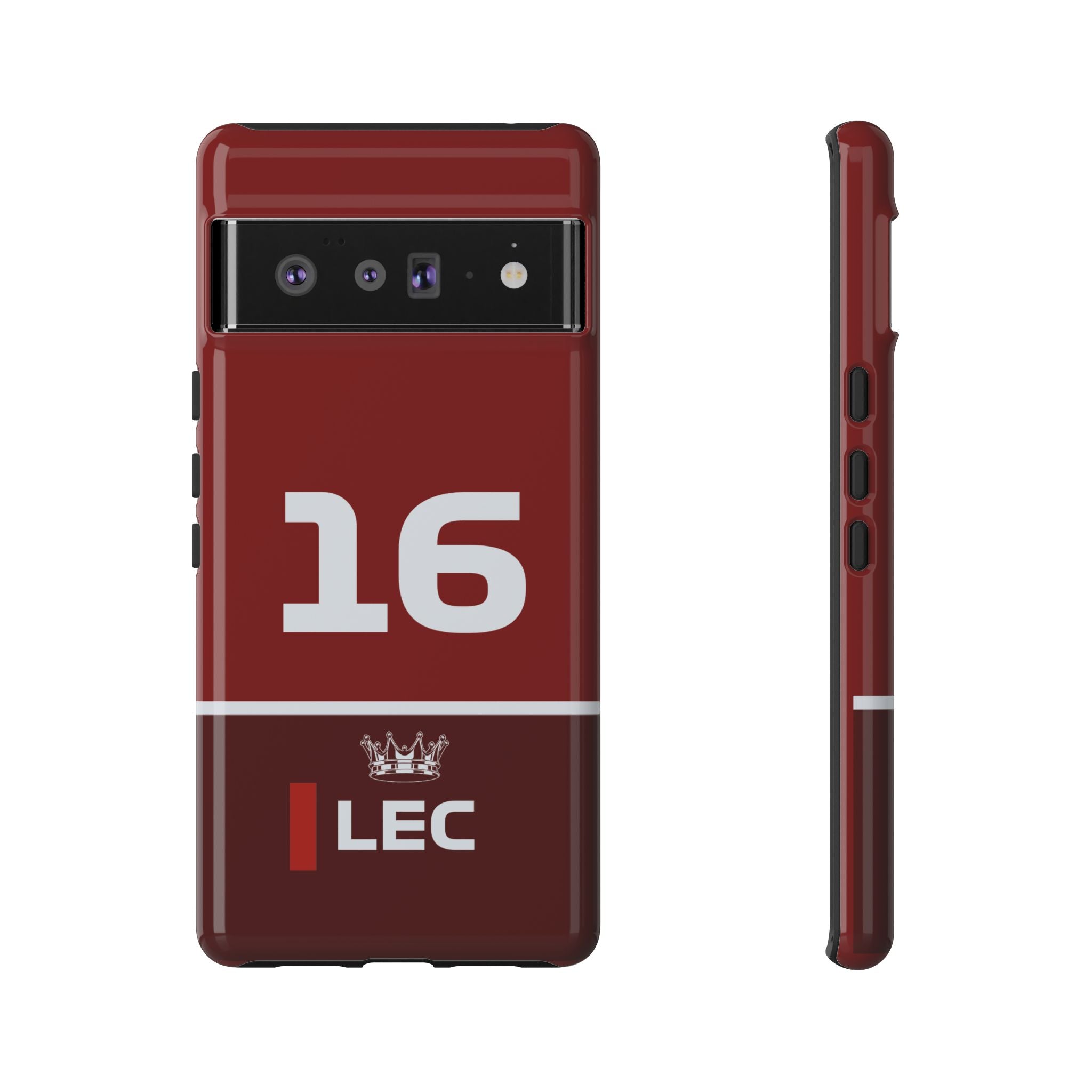 The King of Monaco Tough Phone Case | Rosso Formula Racing Armor for iPhone, Samsung & Pixel Cover