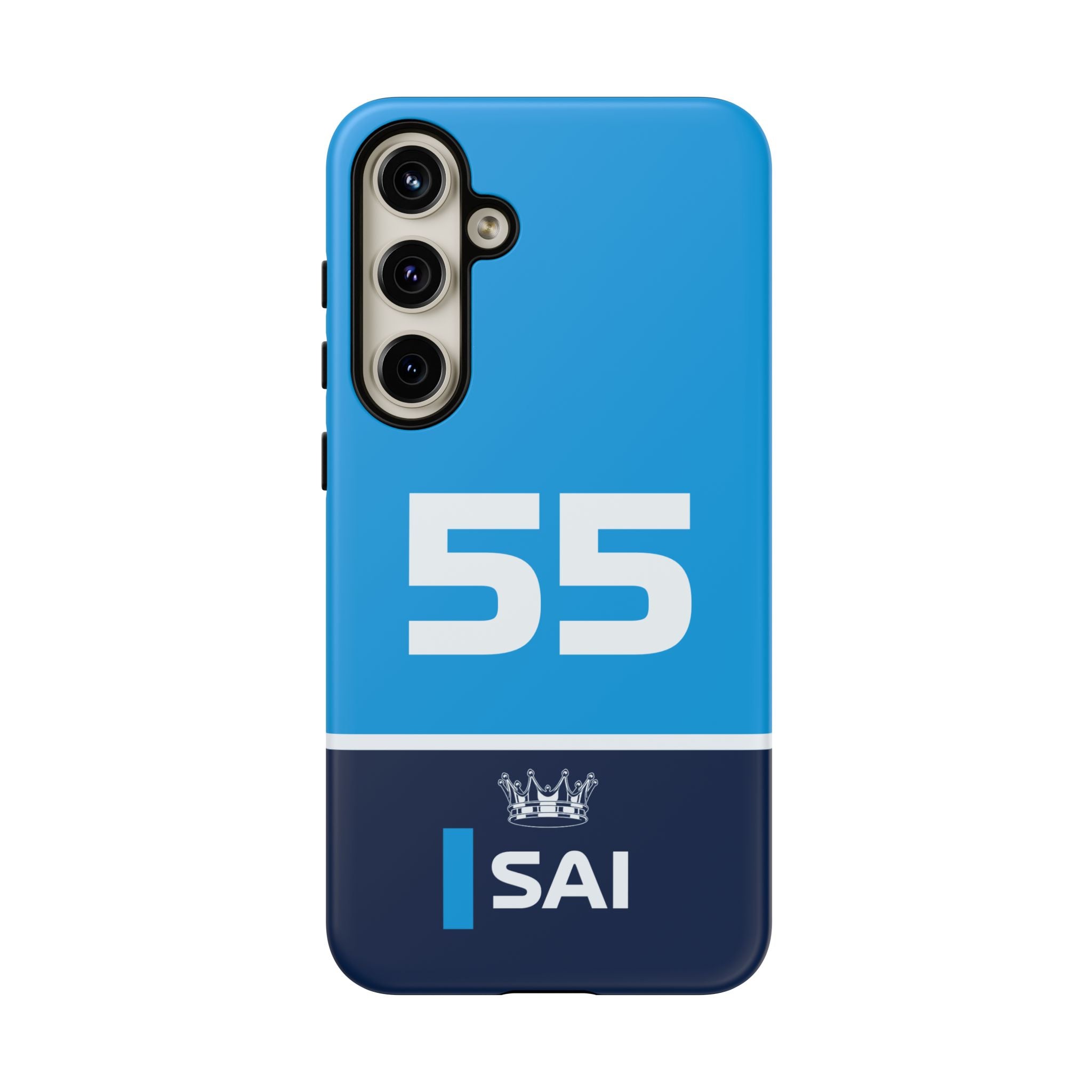 Smooth Spaniard Speed Tough Phone Case | Azure Formula Racing Armor for iPhone, Samsung & Pixel