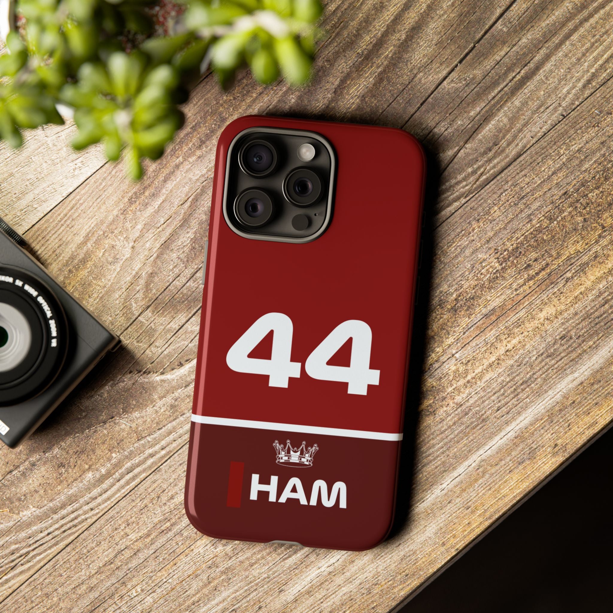 The Silver Champion Tough Phone Case | Rosso Formula Racing Armor for iPhone, Samsung & Pixel Cover