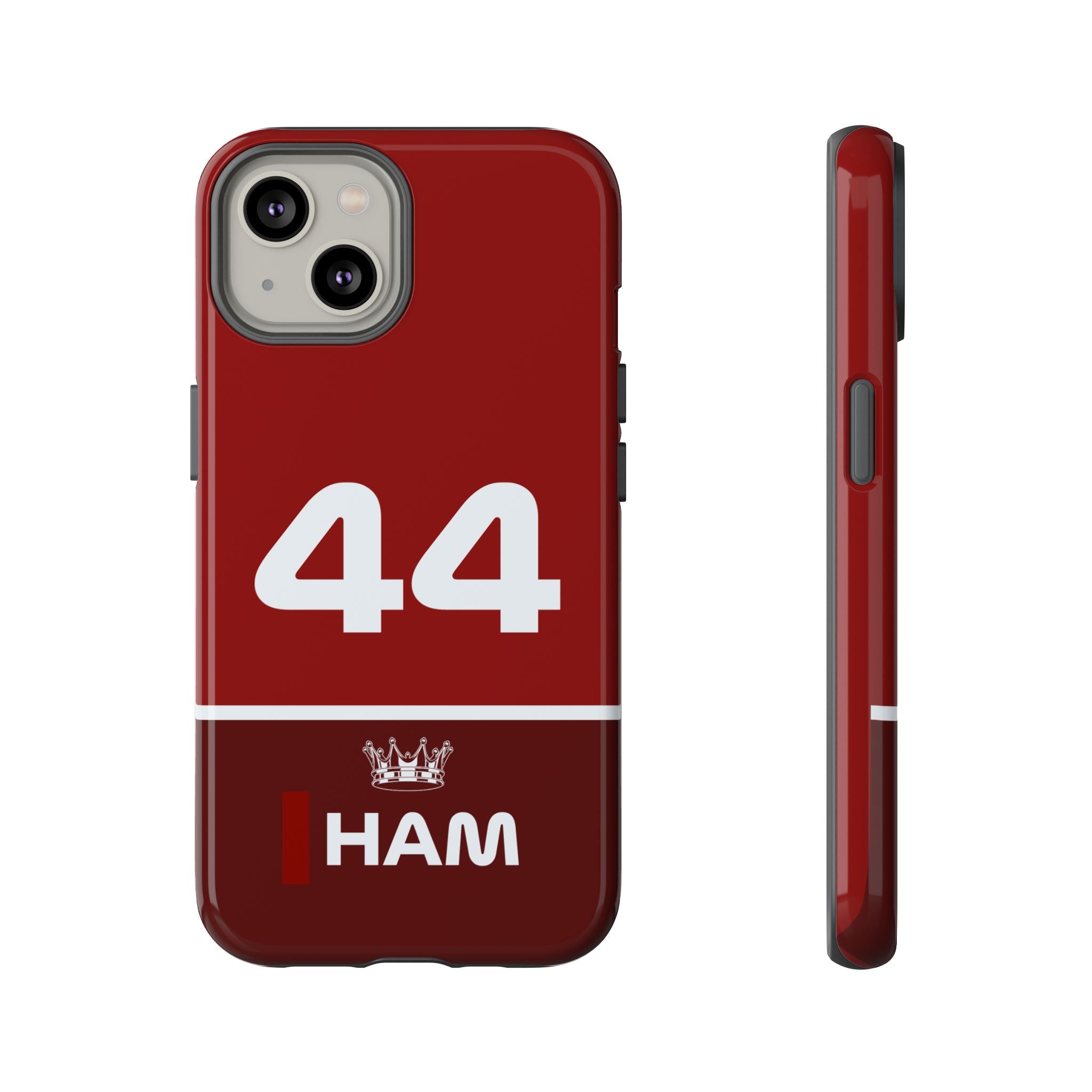 The Silver Champion Tough Phone Case | Rosso Formula Racing Armor for iPhone, Samsung & Pixel Cover