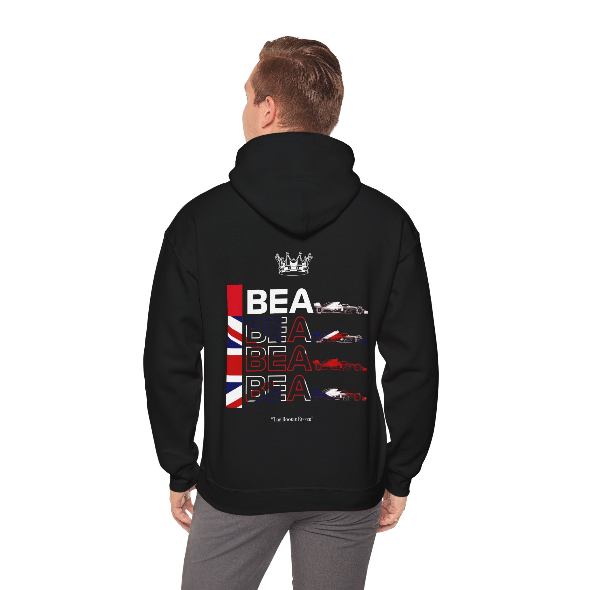American Made Bear-Man Formula Racing Hoodie | The Rookie Ripper Pullover Unisex Hoodie