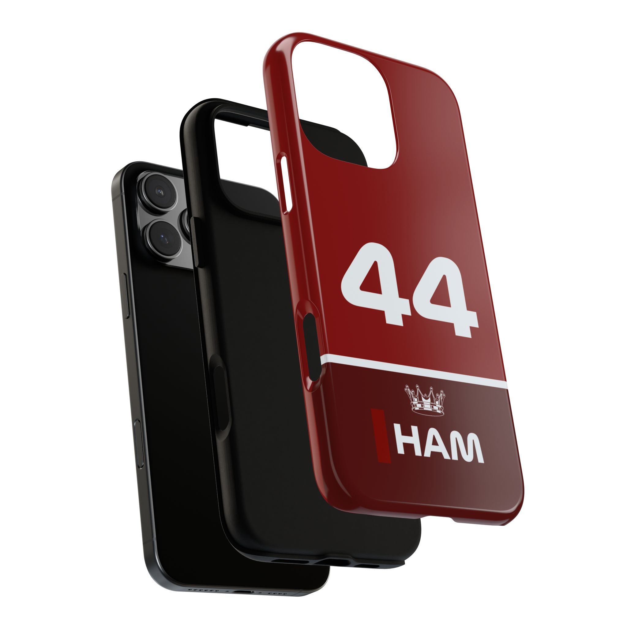 The Silver Champion Tough Phone Case | Rosso Formula Racing Armor for iPhone, Samsung & Pixel Cover