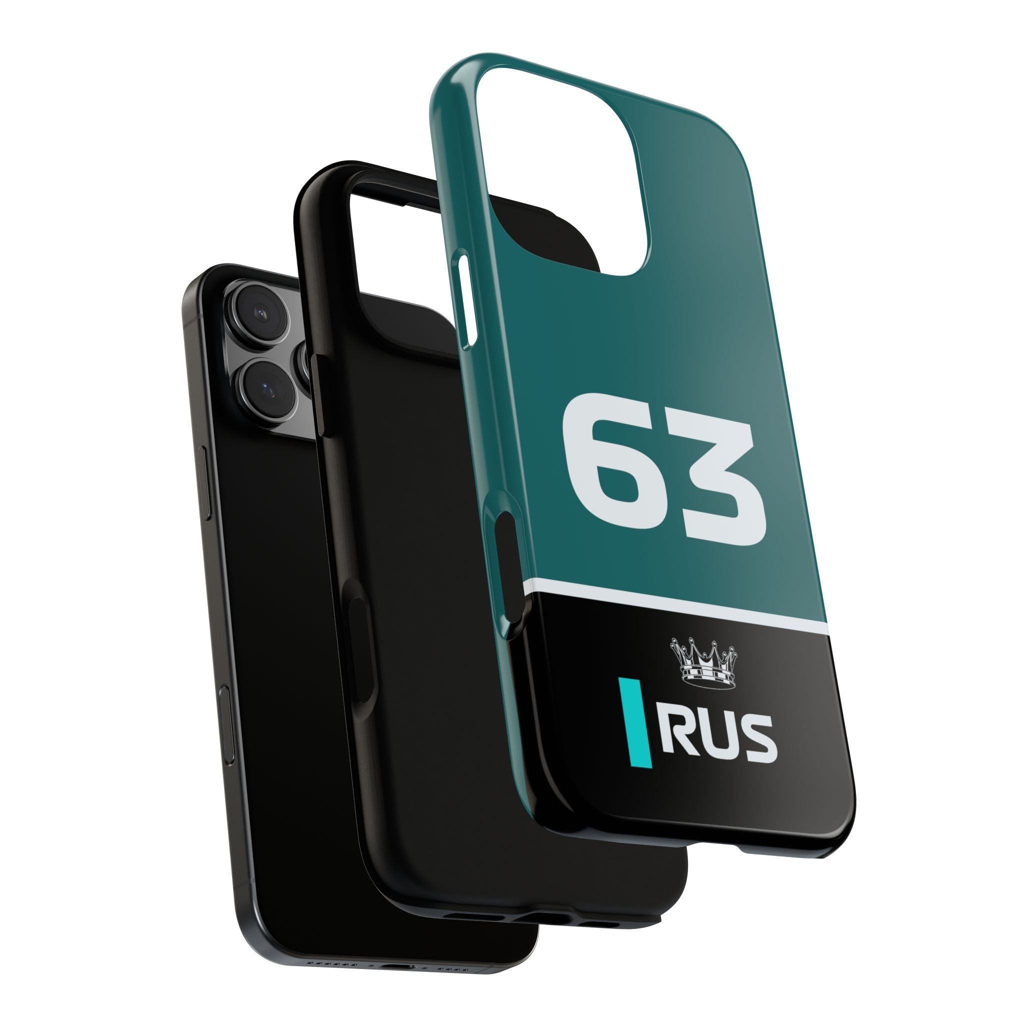 Tyre Whisperer Tough Phone Case | Silver Arrow Formula Racing Armor for iPhone, Samsung & Pixel