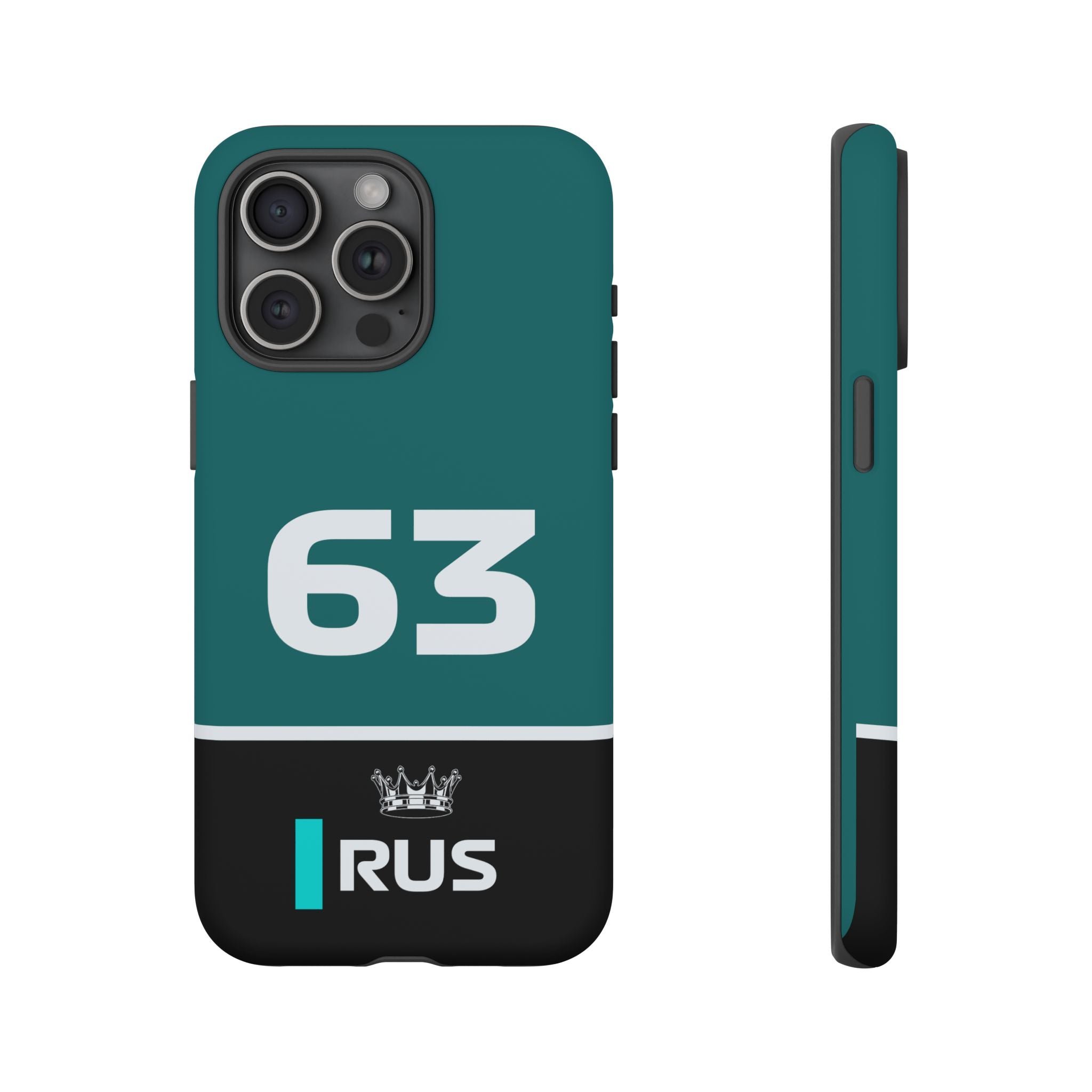 Tyre Whisperer Tough Phone Case | Silver Arrow Formula Racing Armor for iPhone, Samsung & Pixel