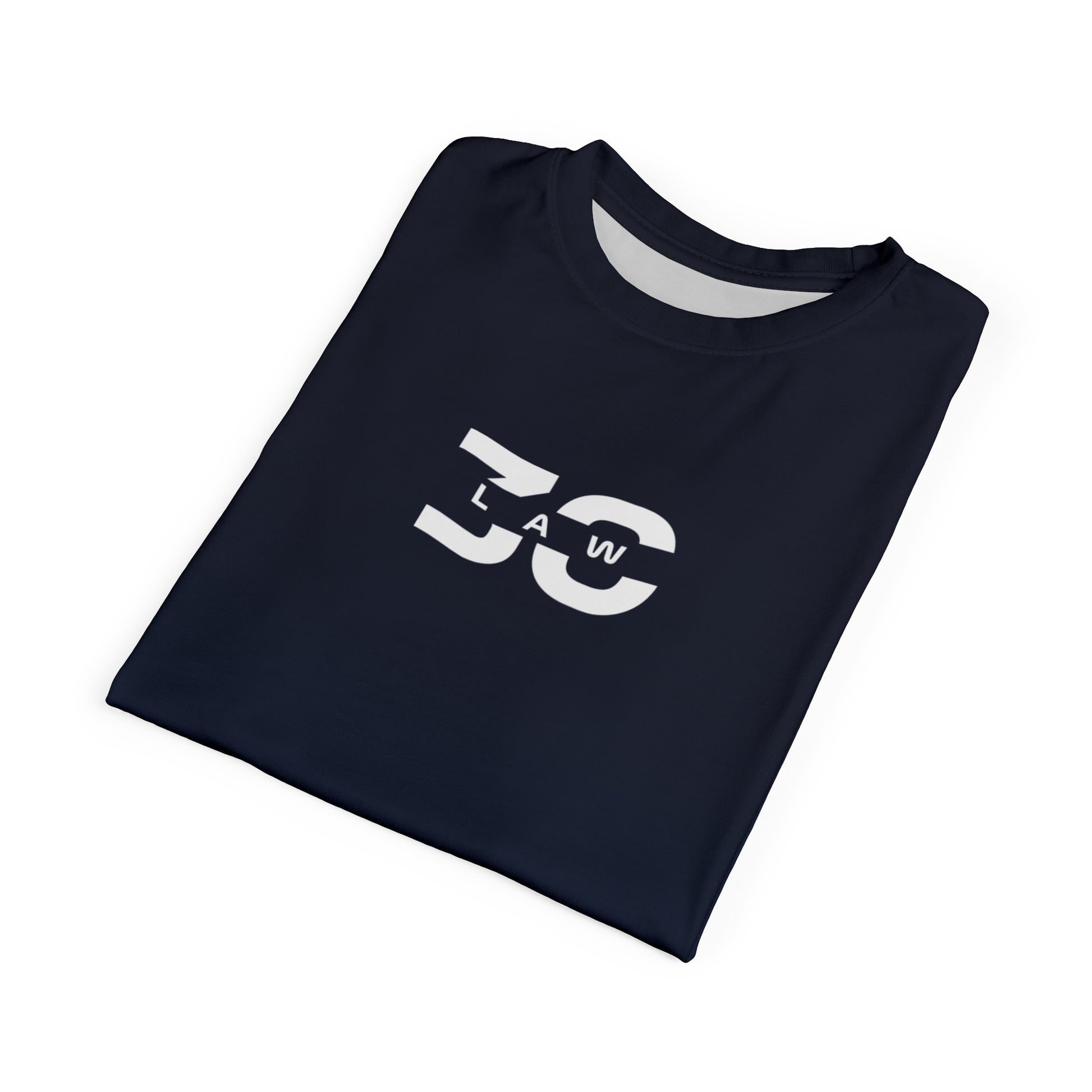 Red and navy racing-inspired unisex active tee with a sleek Grand Prix aesthetic. Ideal for motorsport fans and athletes.