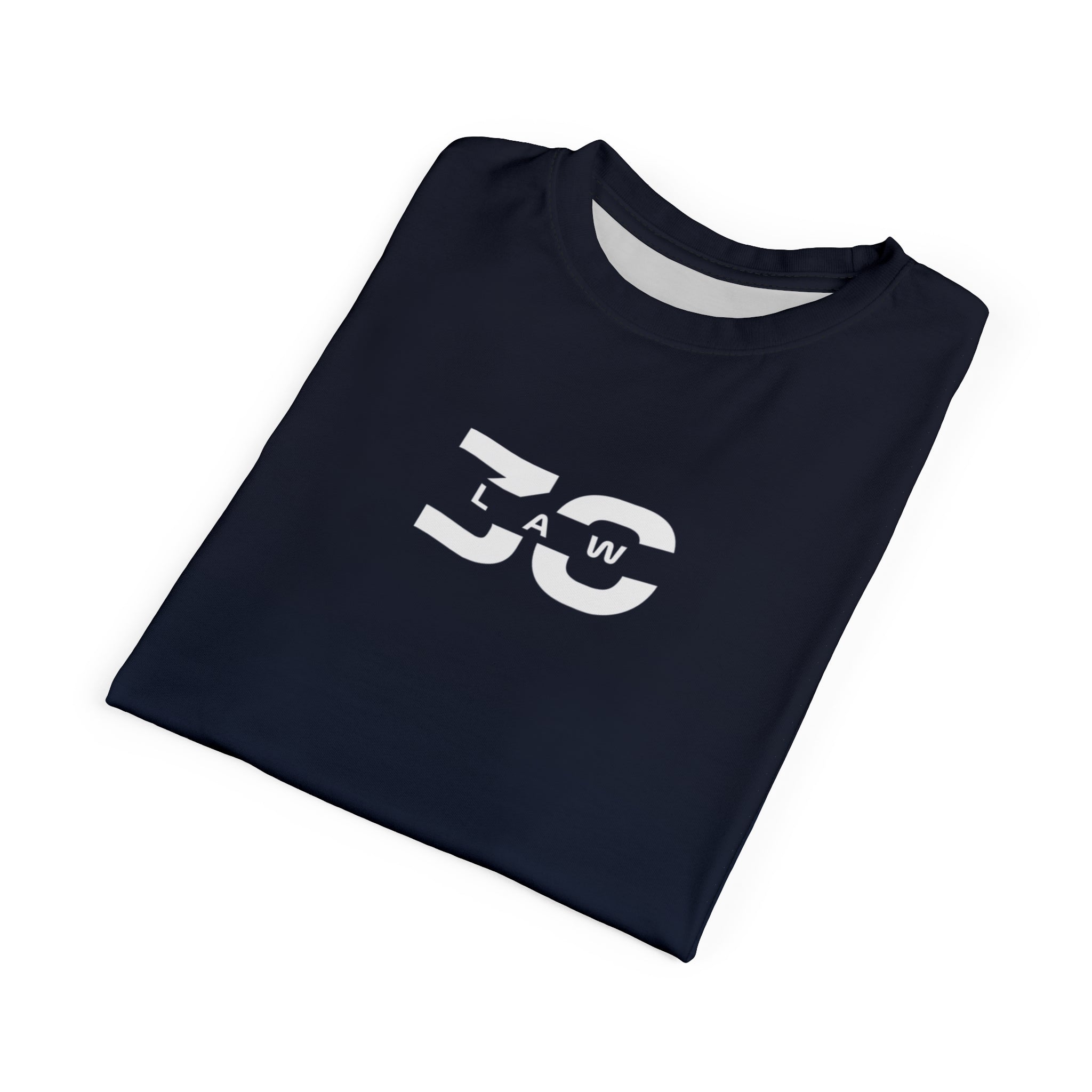 Red and navy racing-inspired unisex active tee with a sleek Grand Prix aesthetic. Ideal for motorsport fans and athletes.