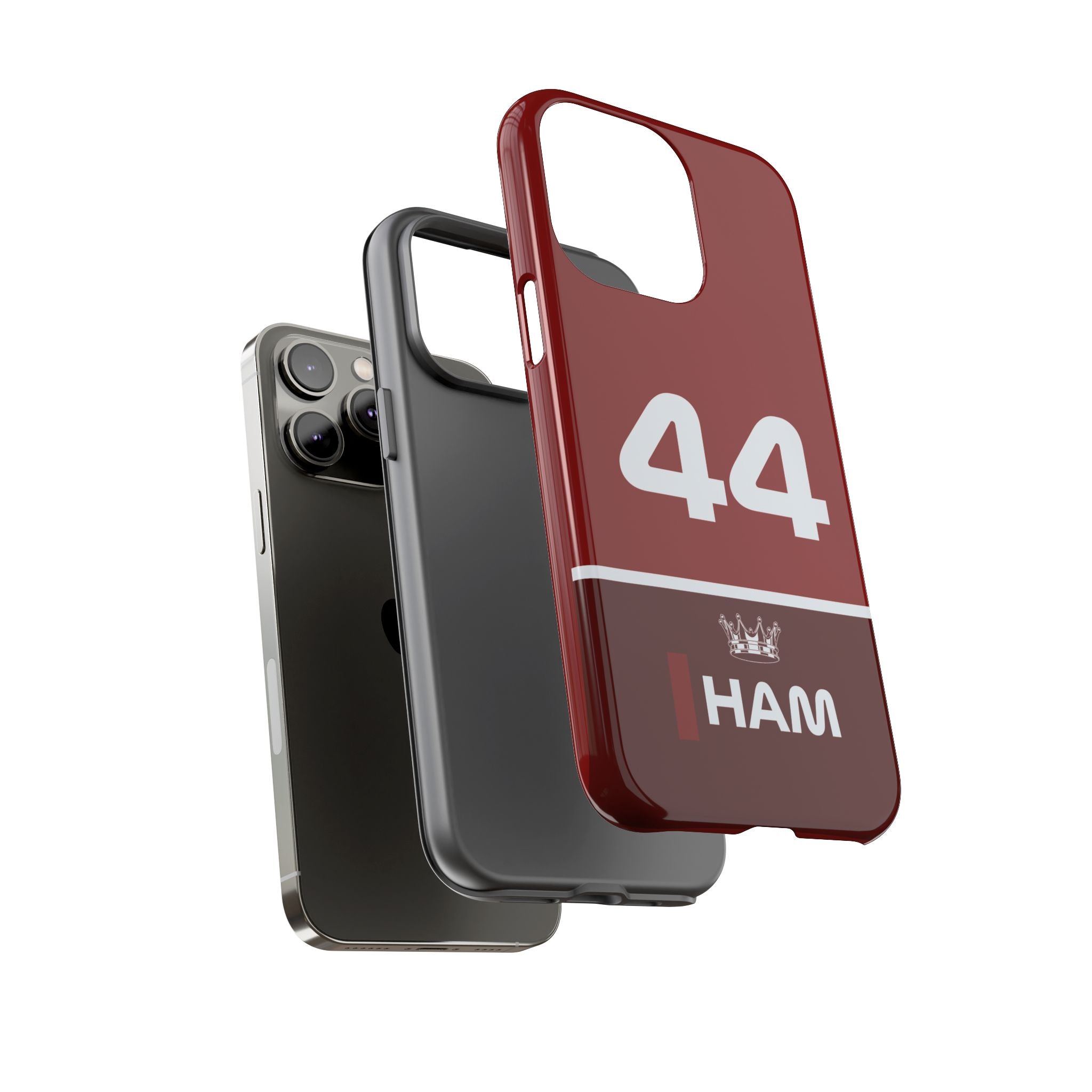 The Silver Champion Tough Phone Case | Rosso Formula Racing Armor for iPhone, Samsung & Pixel Cover