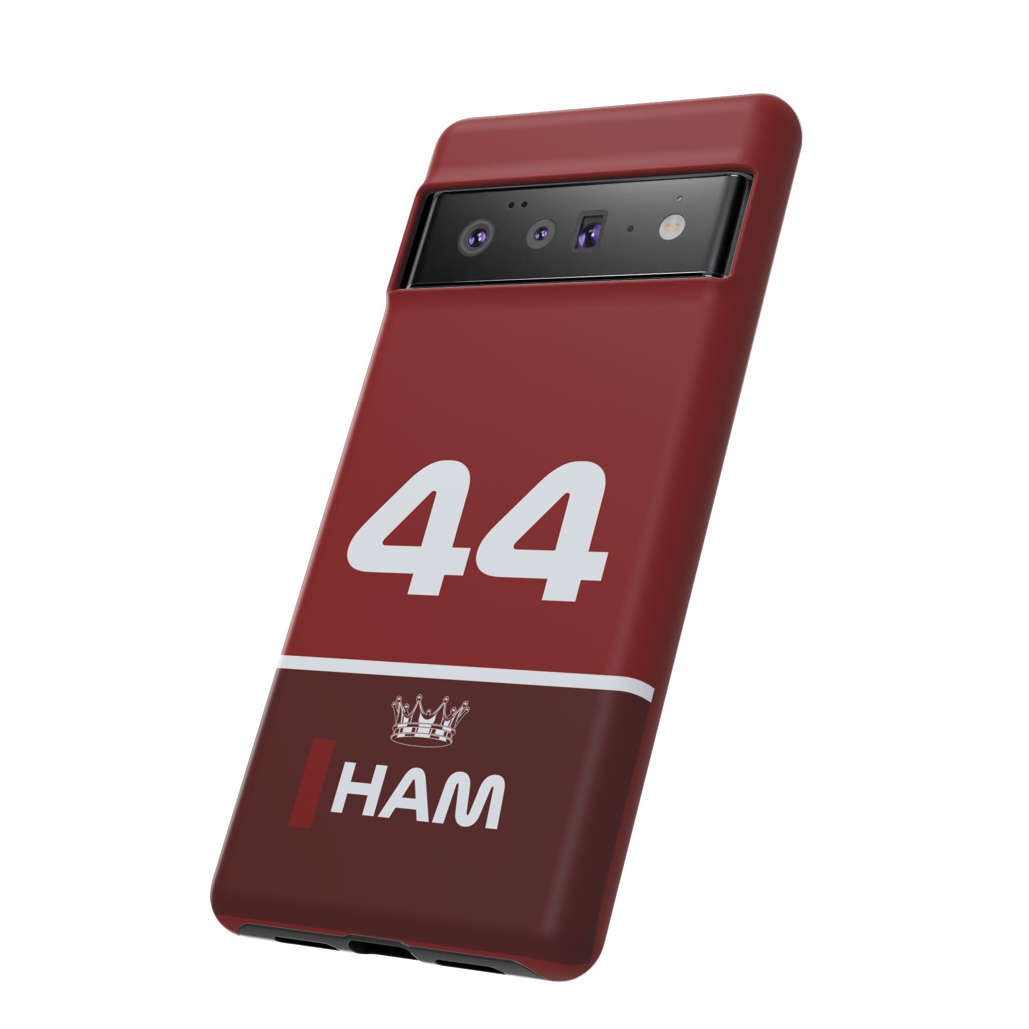 The Silver Champion Tough Phone Case | Rosso Formula Racing Armor for iPhone, Samsung & Pixel Cover