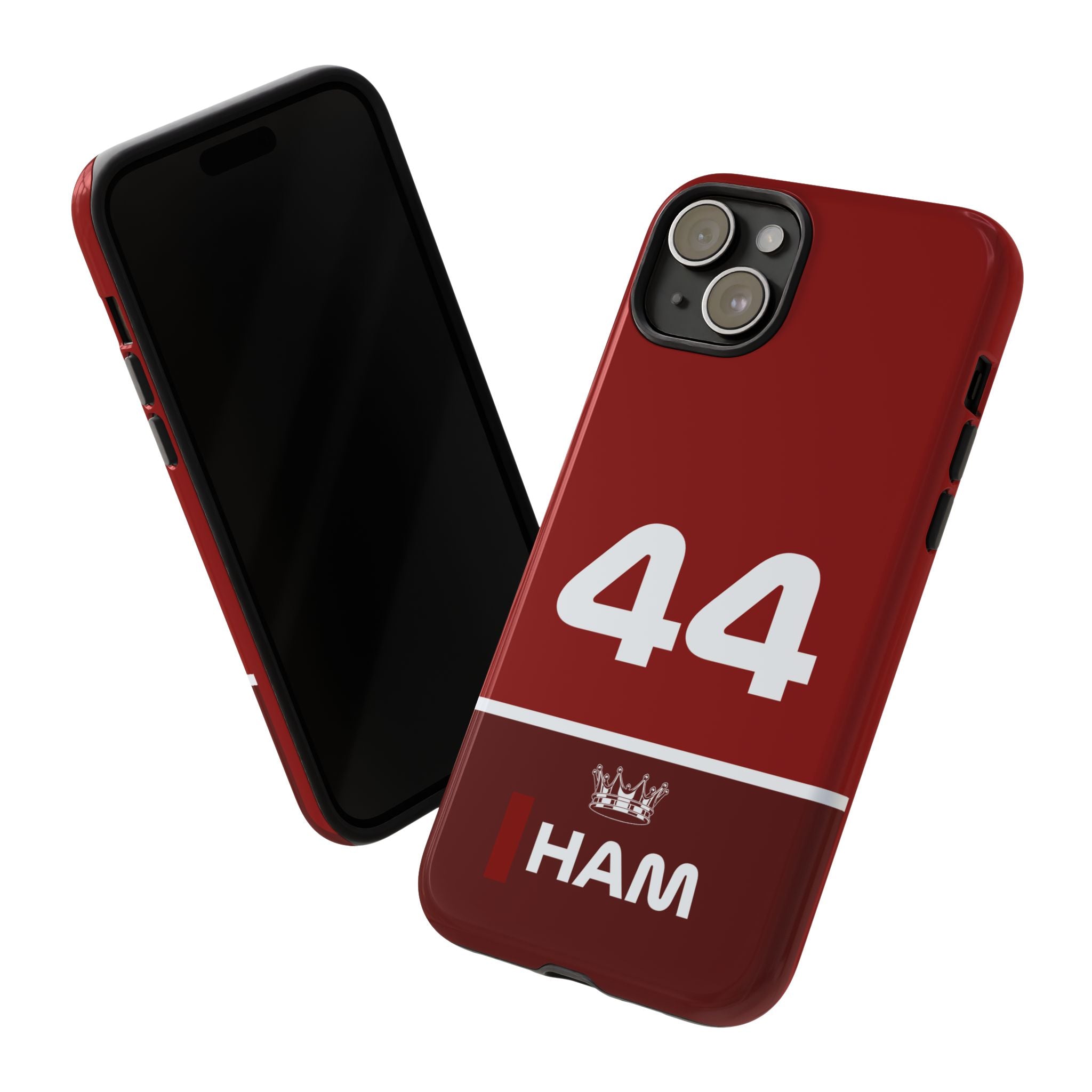 The Silver Champion Tough Phone Case | Rosso Formula Racing Armor for iPhone, Samsung & Pixel Cover