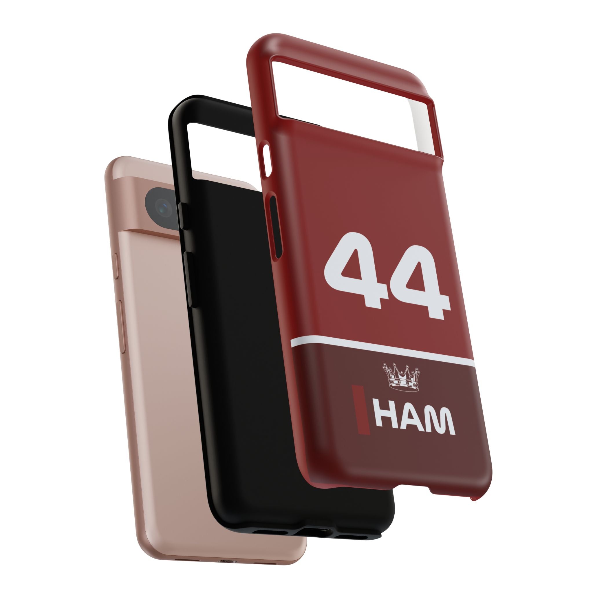 The Silver Champion Tough Phone Case | Rosso Formula Racing Armor for iPhone, Samsung & Pixel Cover