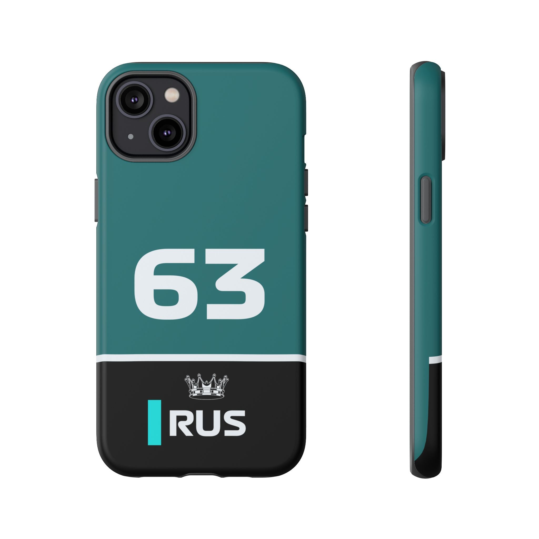 Tyre Whisperer Tough Phone Case | Silver Arrow Formula Racing Armor for iPhone, Samsung & Pixel