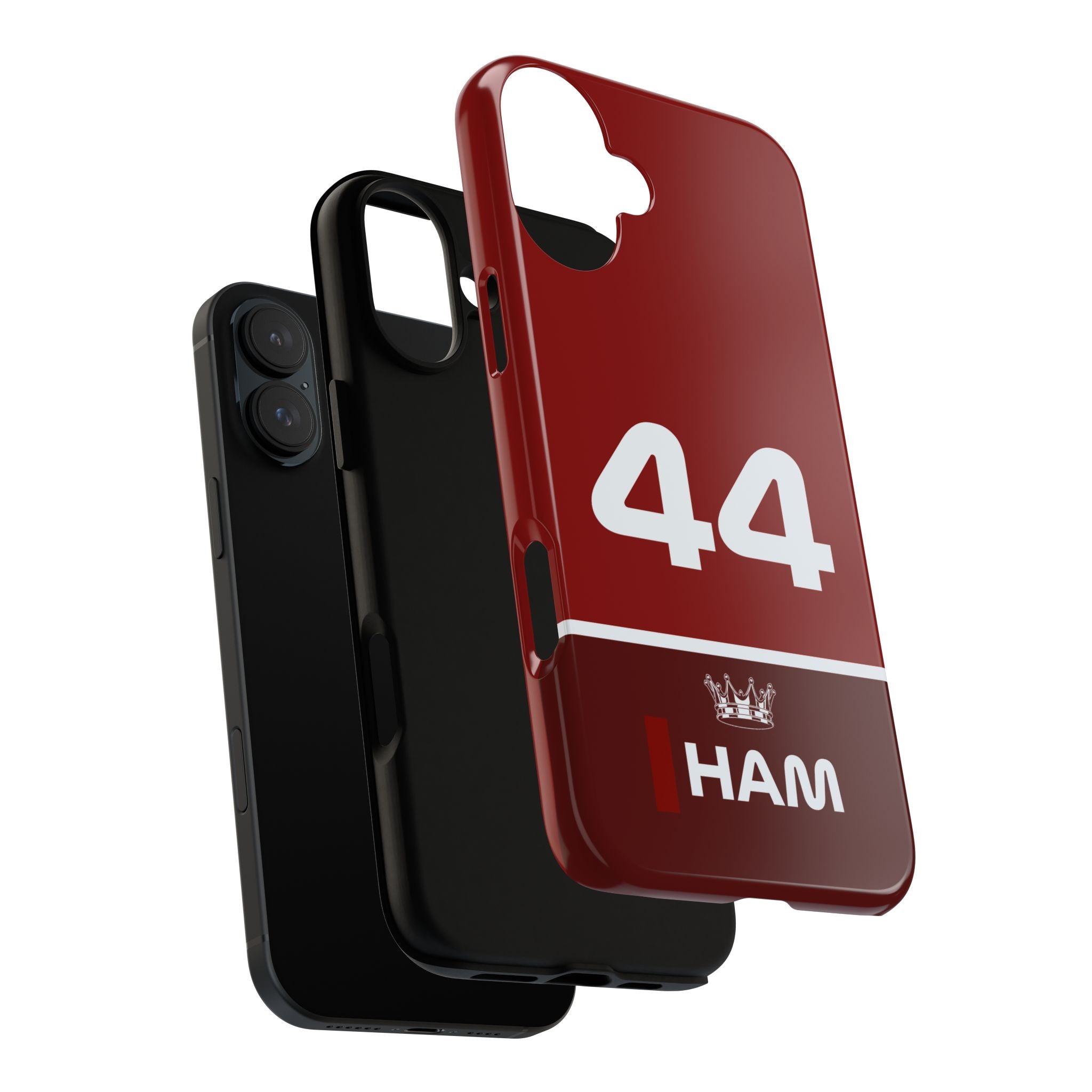 The Silver Champion Tough Phone Case | Rosso Formula Racing Armor for iPhone, Samsung & Pixel Cover