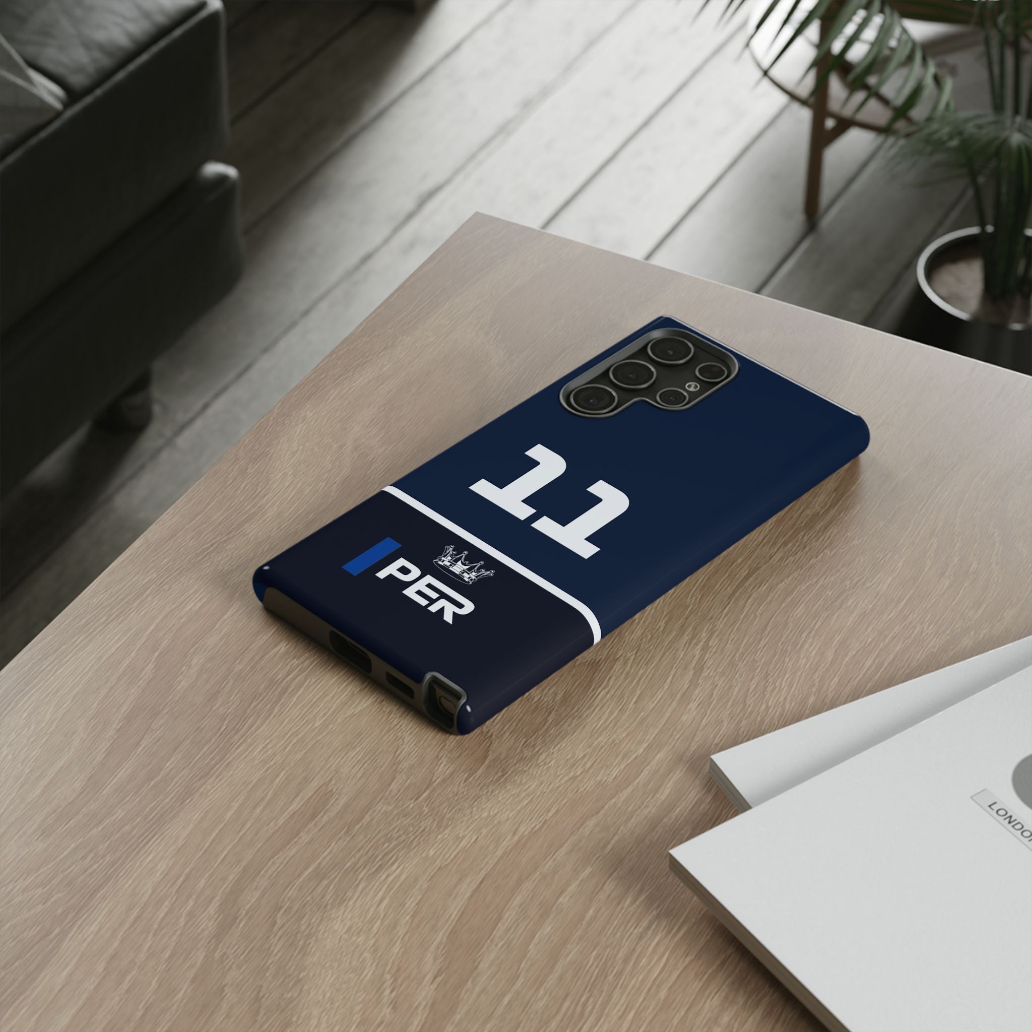 Mexican Minister of Defence Tough Phone Case | Red Thunder Formula Racing Armor for iPhone, Samsung & Pixel Cover