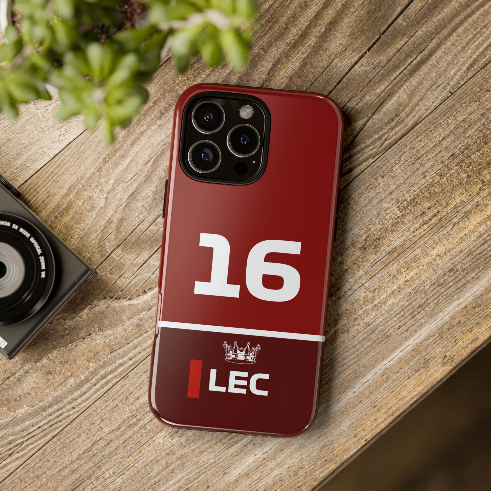 The King of Monaco Tough Phone Case | Rosso Formula Racing Armor for iPhone, Samsung & Pixel Cover
