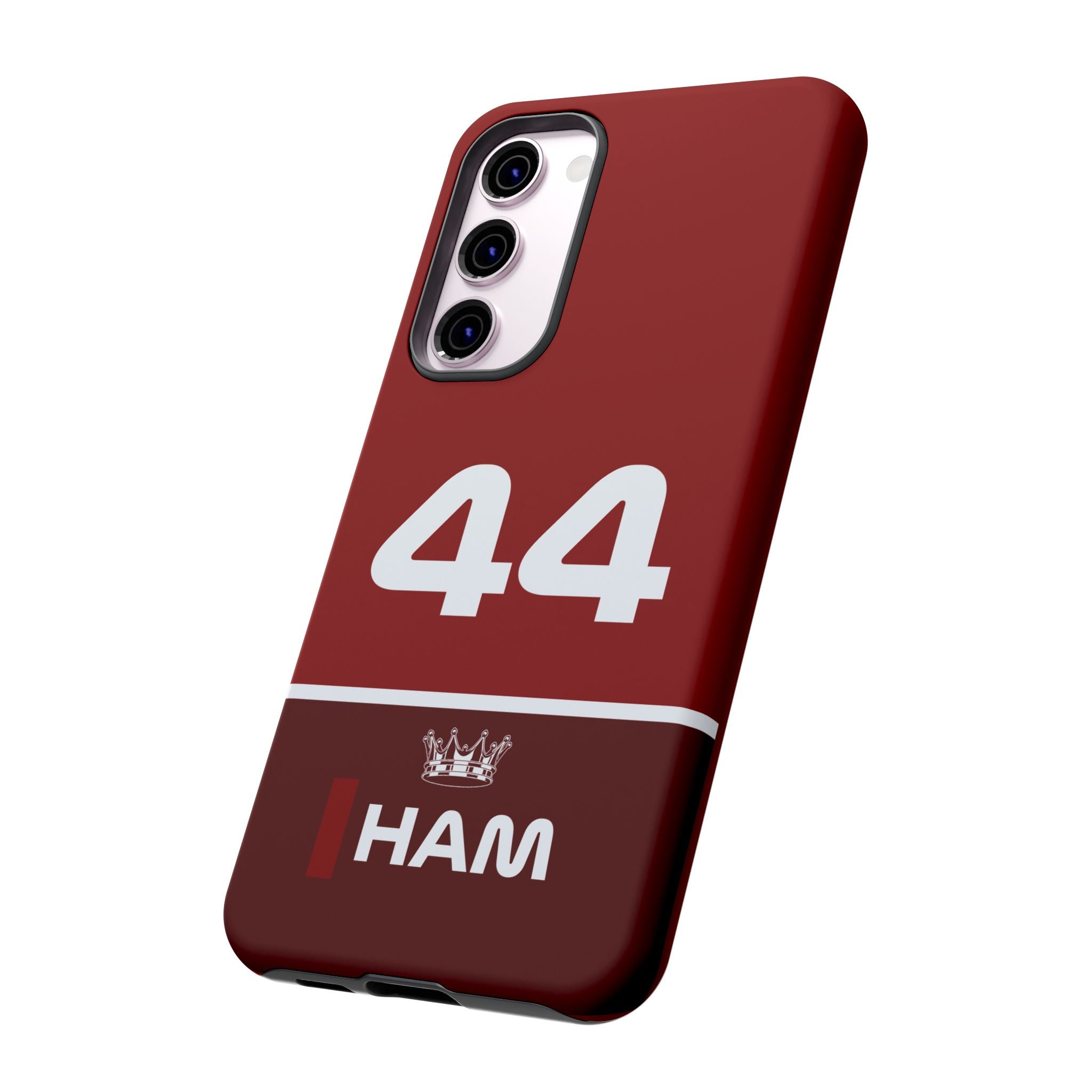 The Silver Champion Tough Phone Case | Rosso Formula Racing Armor for iPhone, Samsung & Pixel Cover