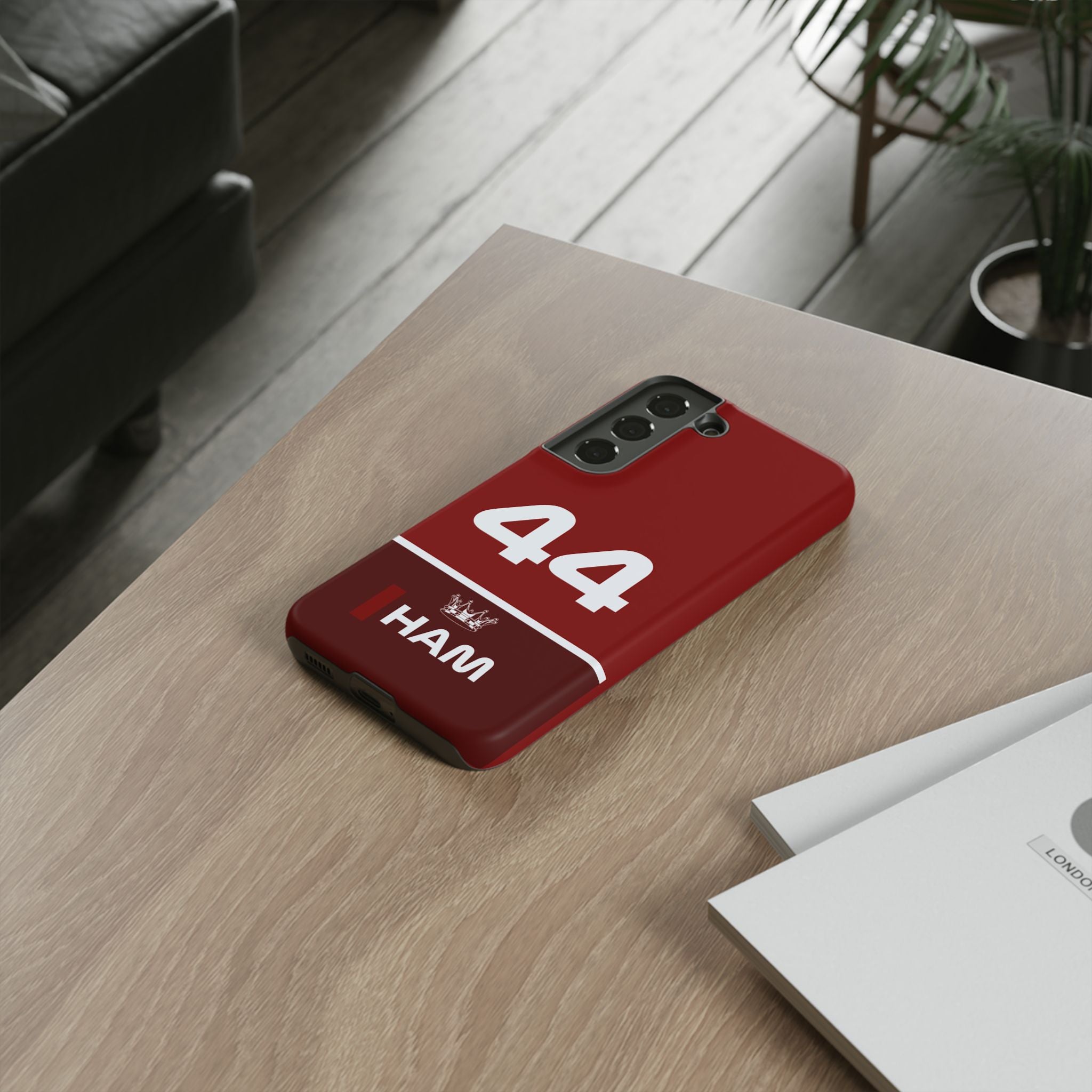 The Silver Champion Tough Phone Case | Rosso Formula Racing Armor for iPhone, Samsung & Pixel Cover