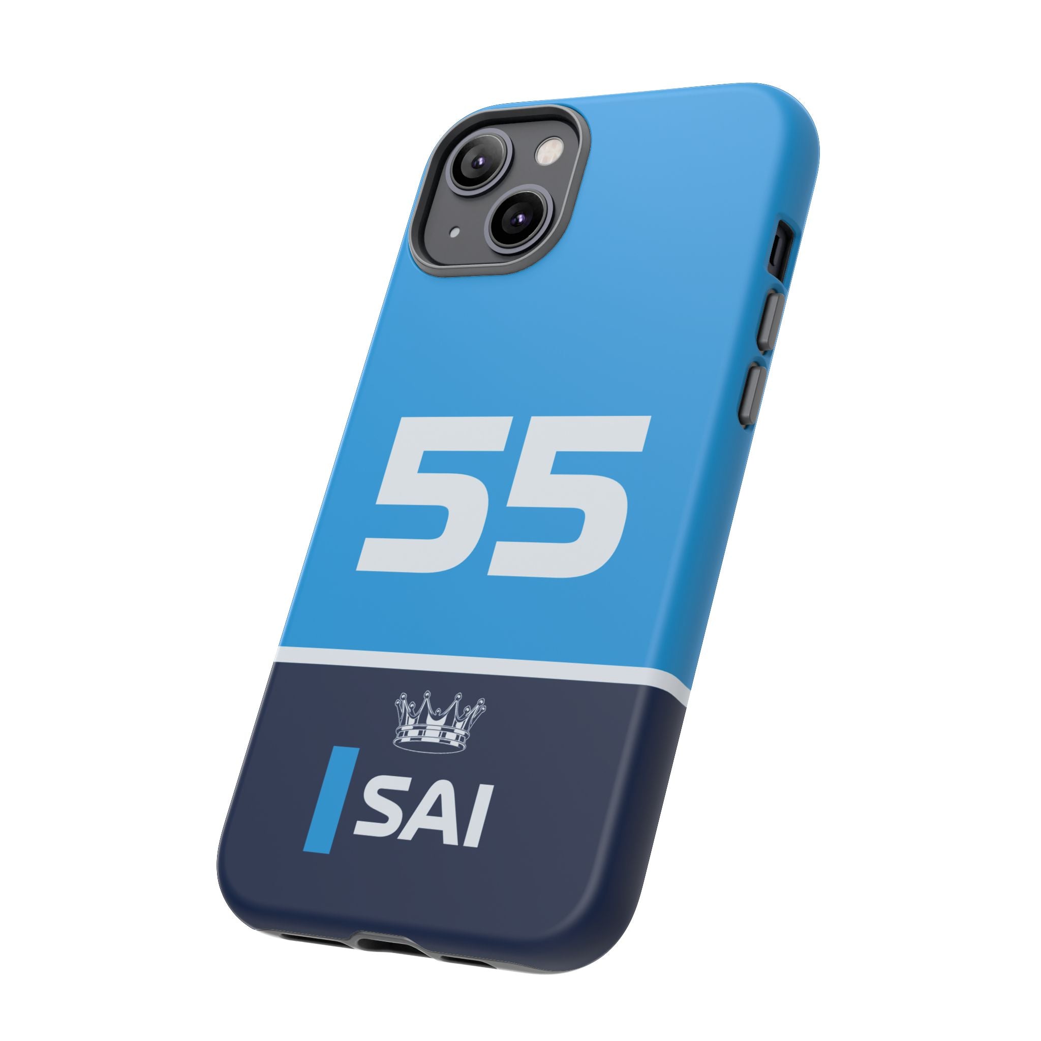 Smooth Spaniard Speed Tough Phone Case | Azure Formula Racing Armor for iPhone, Samsung & Pixel