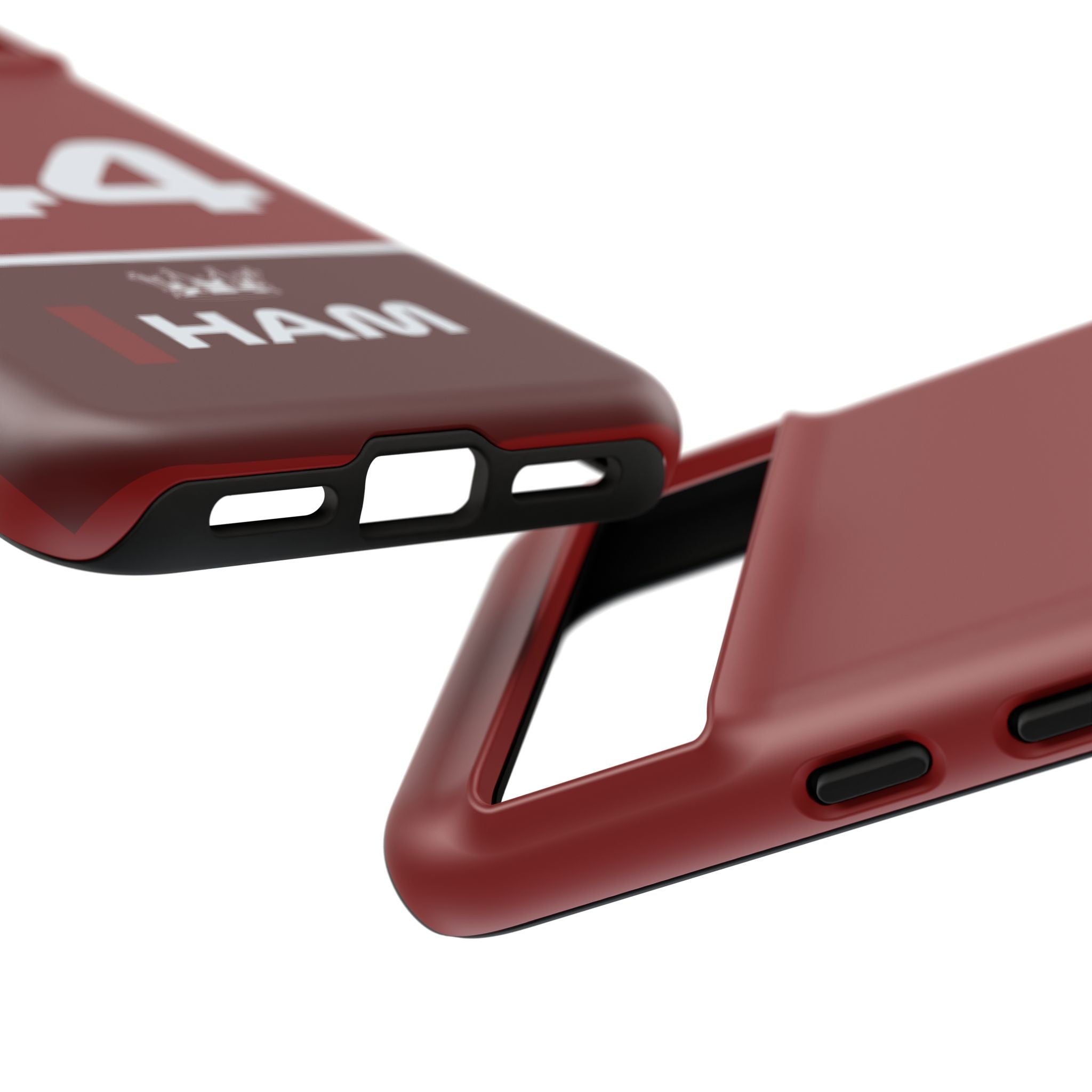 The Silver Champion Tough Phone Case | Rosso Formula Racing Armor for iPhone, Samsung & Pixel Cover