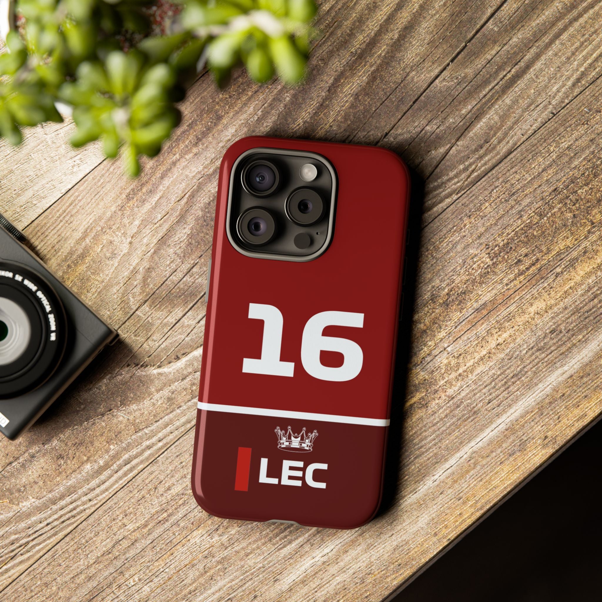 The King of Monaco Tough Phone Case | Rosso Formula Racing Armor for iPhone, Samsung & Pixel Cover
