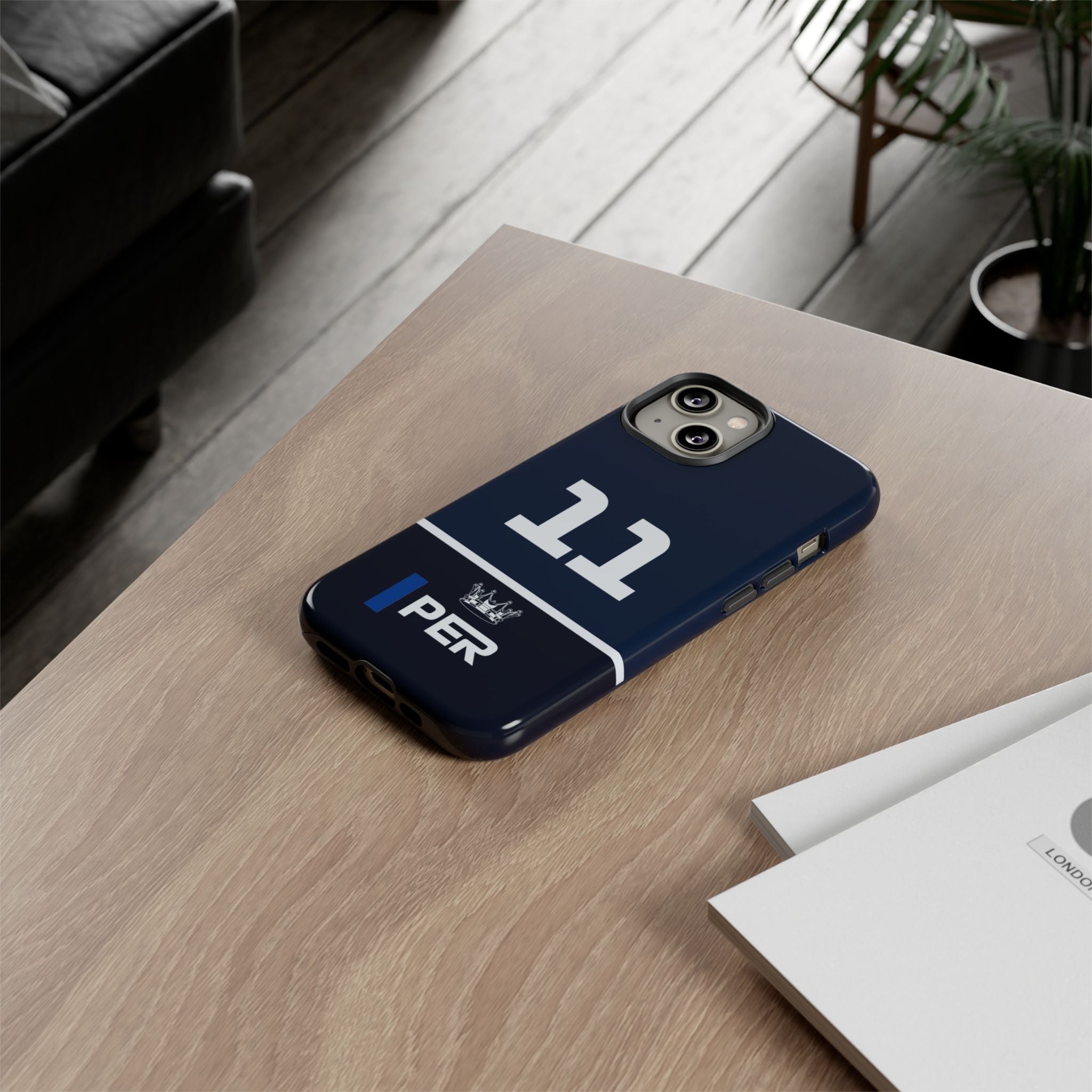 Mexican Minister of Defence Tough Phone Case | Red Thunder Formula Racing Armor for iPhone, Samsung & Pixel Cover