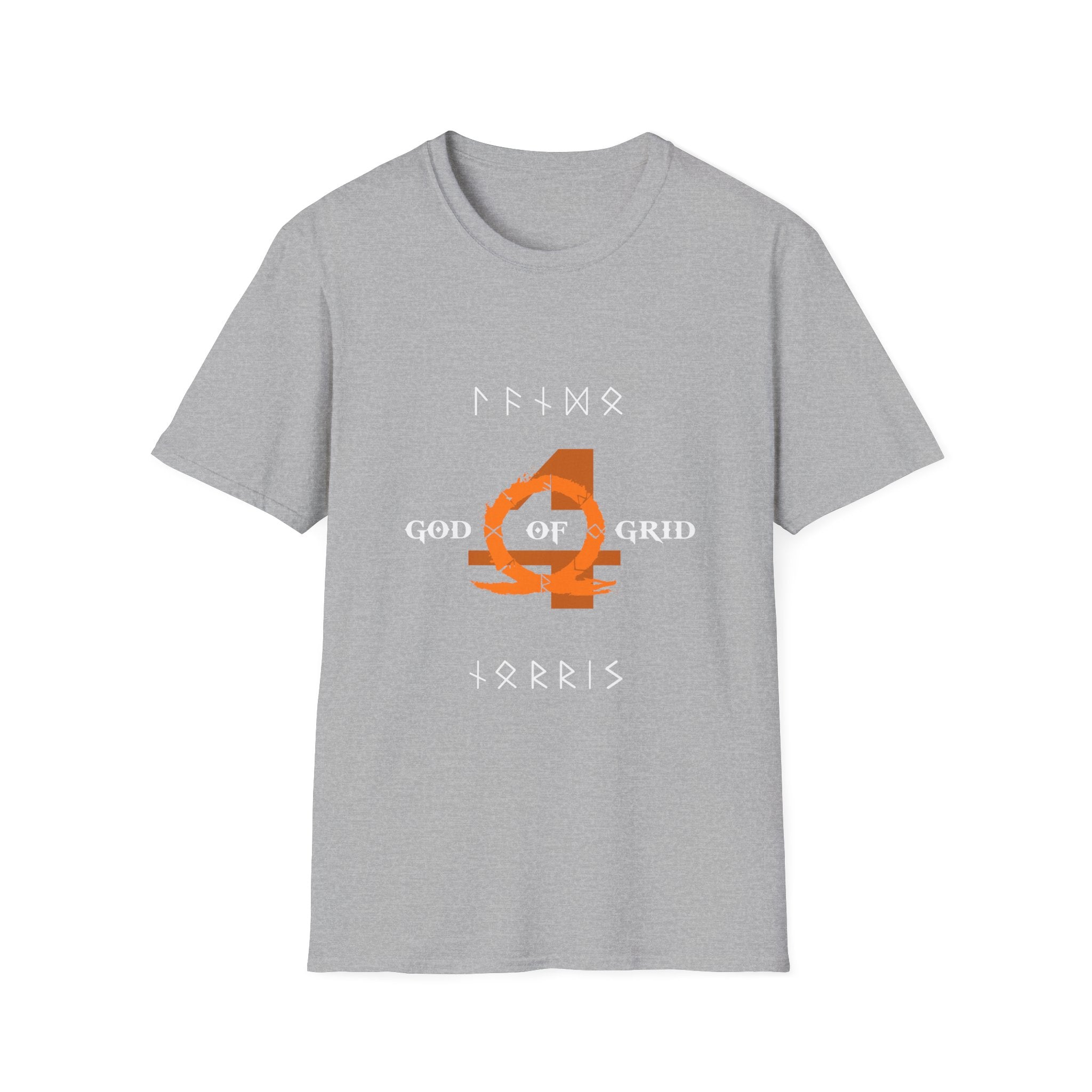 British Speedster God Of Grid Shirt | Papaya Formula Racing Unisex Softstyle shirt