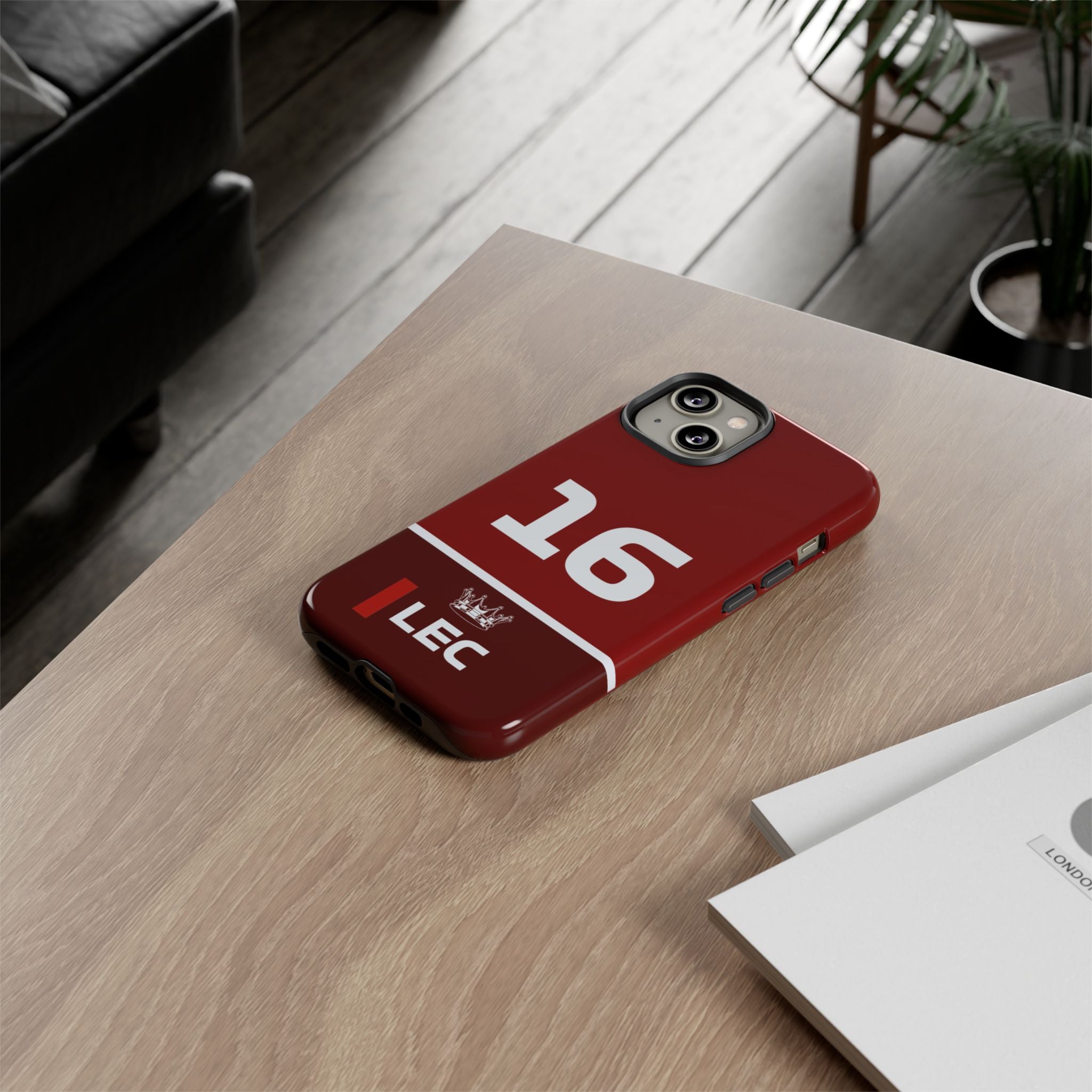 The King of Monaco Tough Phone Case | Rosso Formula Racing Armor for iPhone, Samsung & Pixel Cover