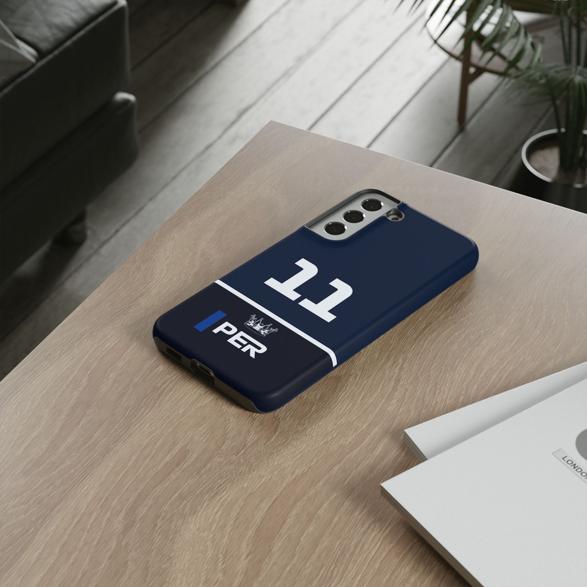 Mexican Minister of Defence Tough Phone Case | Red Thunder Formula Racing Armor for iPhone, Samsung & Pixel Cover