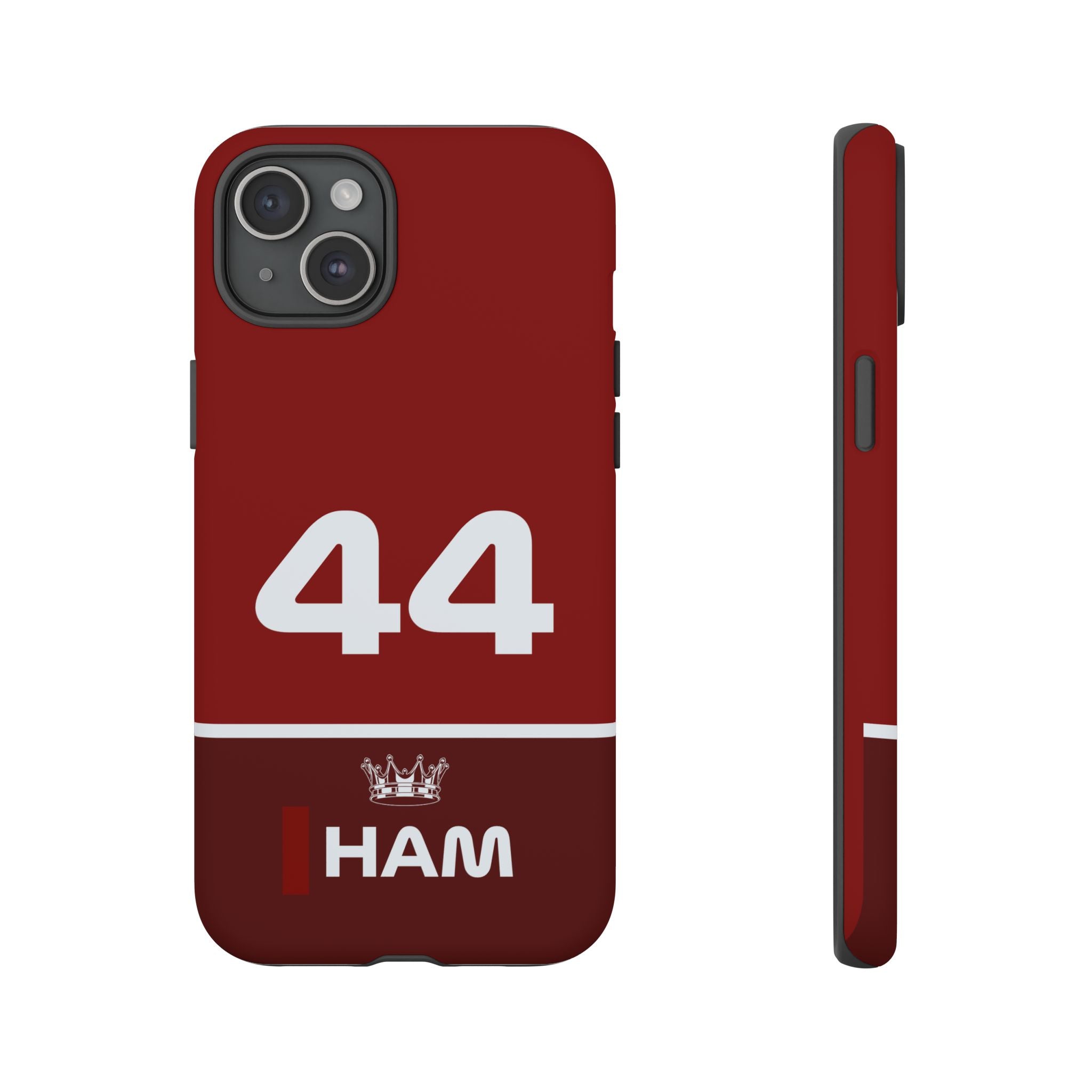 The Silver Champion Tough Phone Case | Rosso Formula Racing Armor for iPhone, Samsung & Pixel Cover