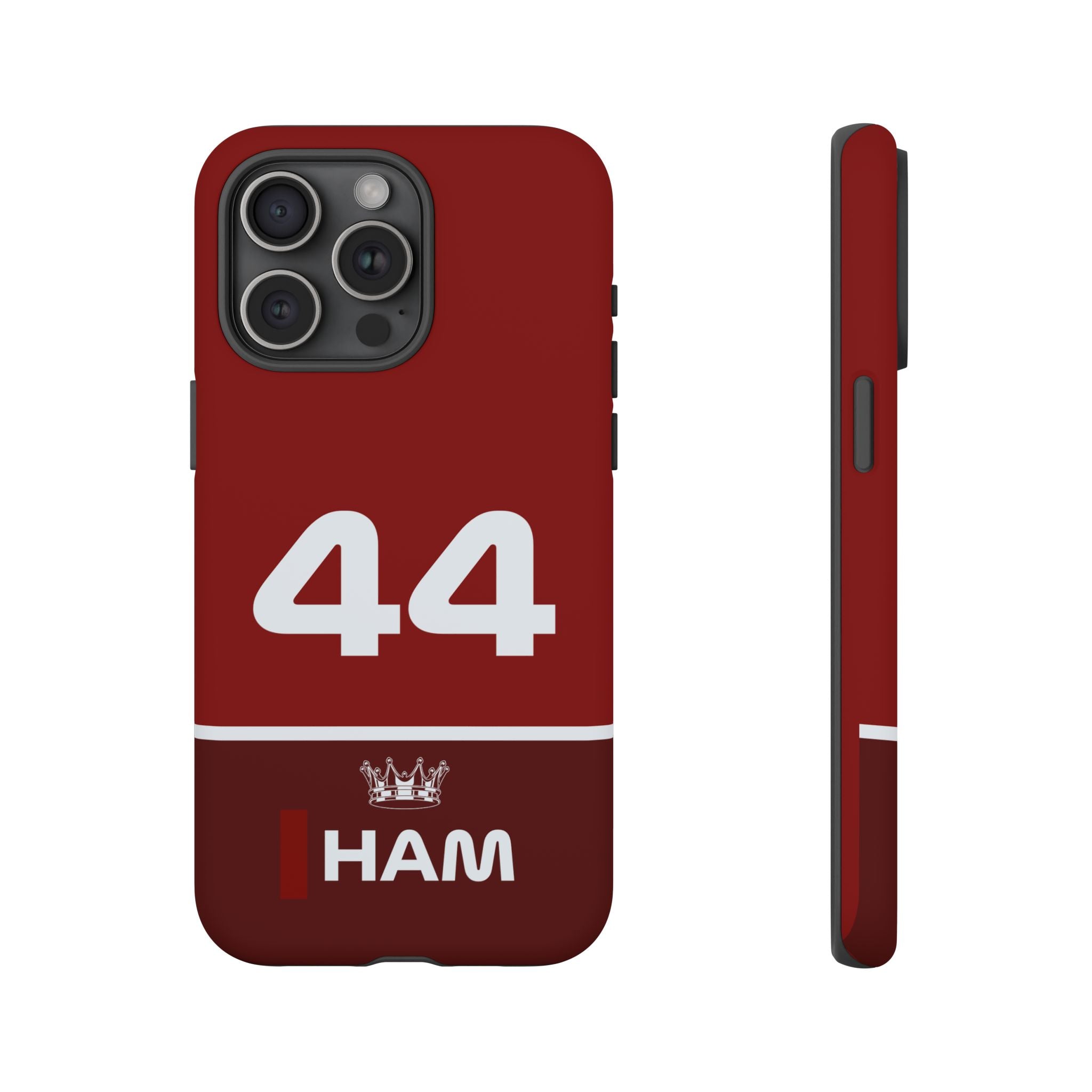The Silver Champion Tough Phone Case | Rosso Formula Racing Armor for iPhone, Samsung & Pixel Cover