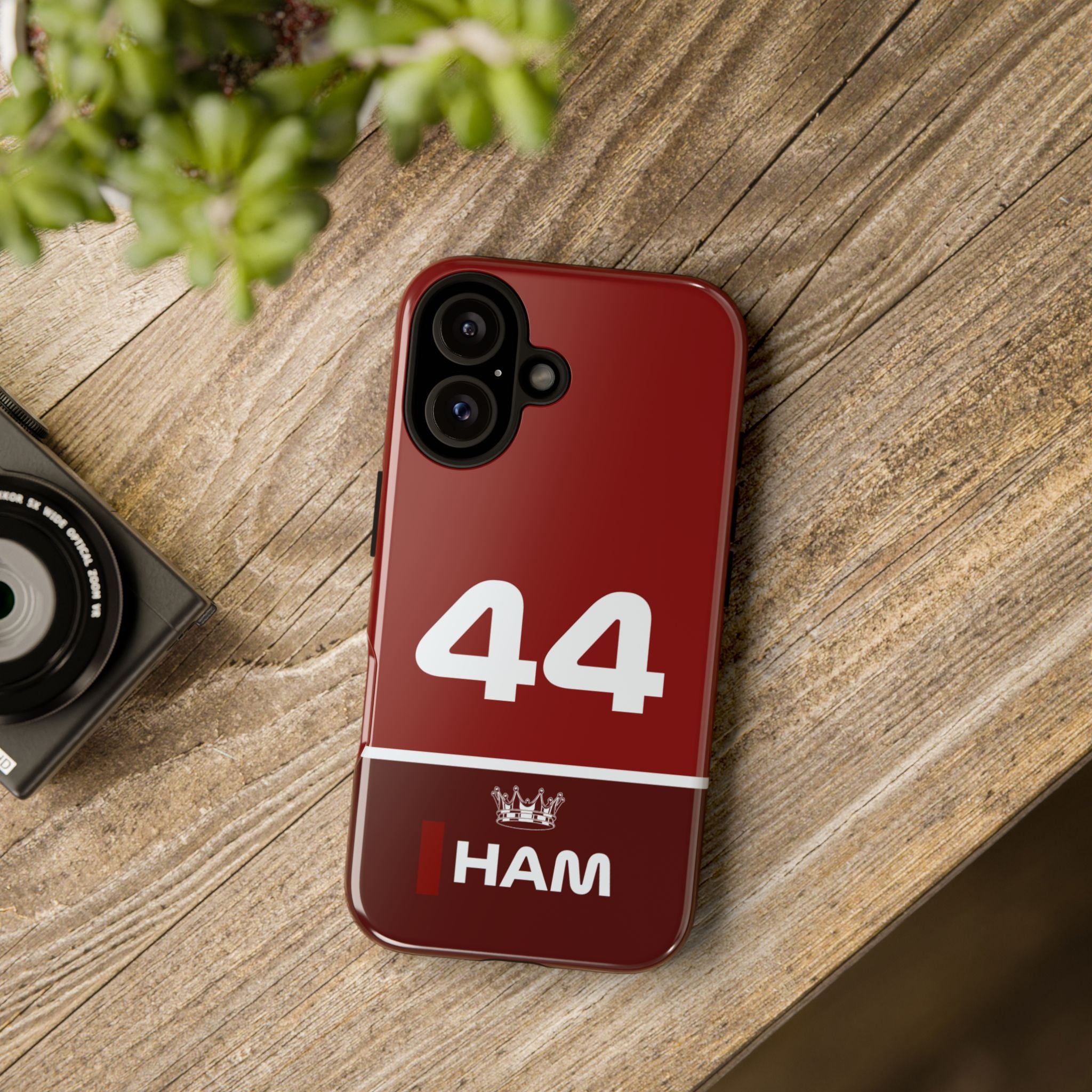 The Silver Champion Tough Phone Case | Rosso Formula Racing Armor for iPhone, Samsung & Pixel Cover