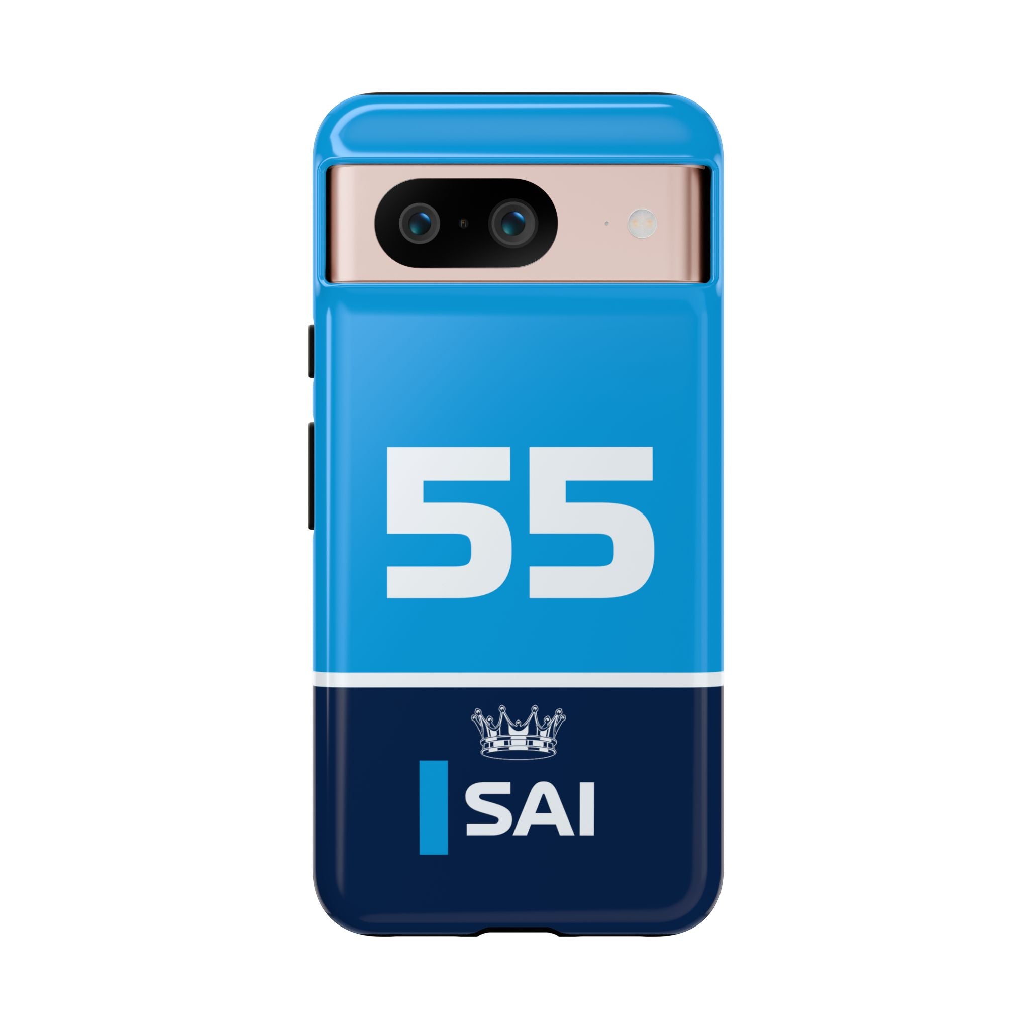 Smooth Spaniard Speed Tough Phone Case | Azure Formula Racing Armor for iPhone, Samsung & Pixel