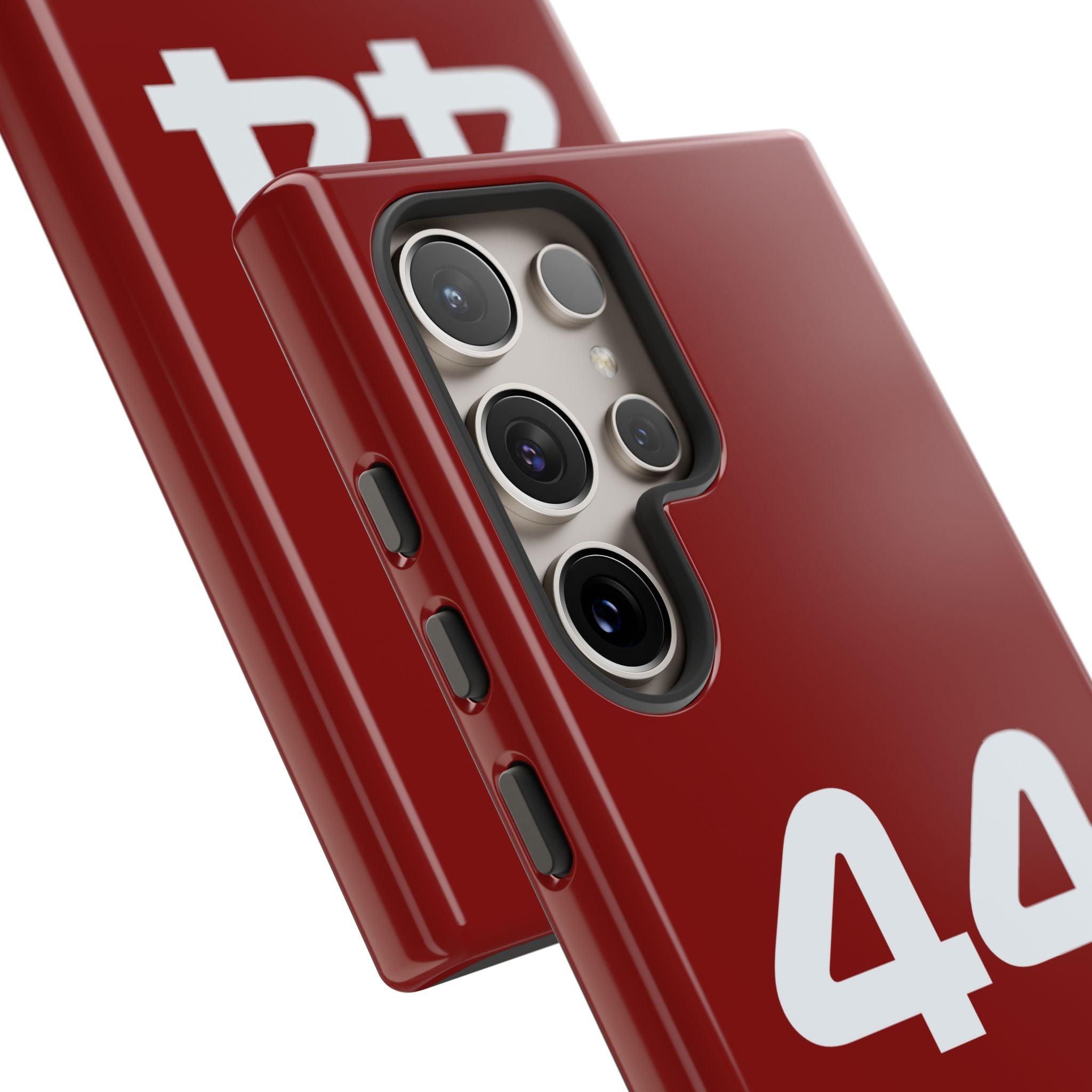 The Silver Champion Tough Phone Case | Rosso Formula Racing Armor for iPhone, Samsung & Pixel Cover