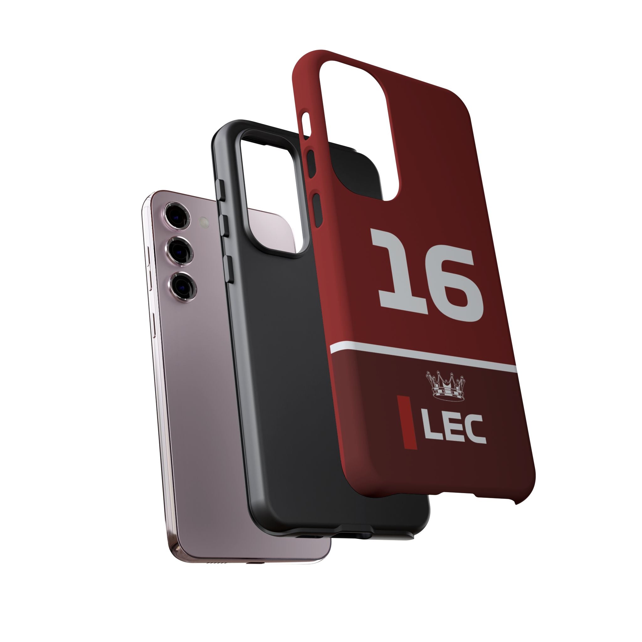 The King of Monaco Tough Phone Case | Rosso Formula Racing Armor for iPhone, Samsung & Pixel Cover