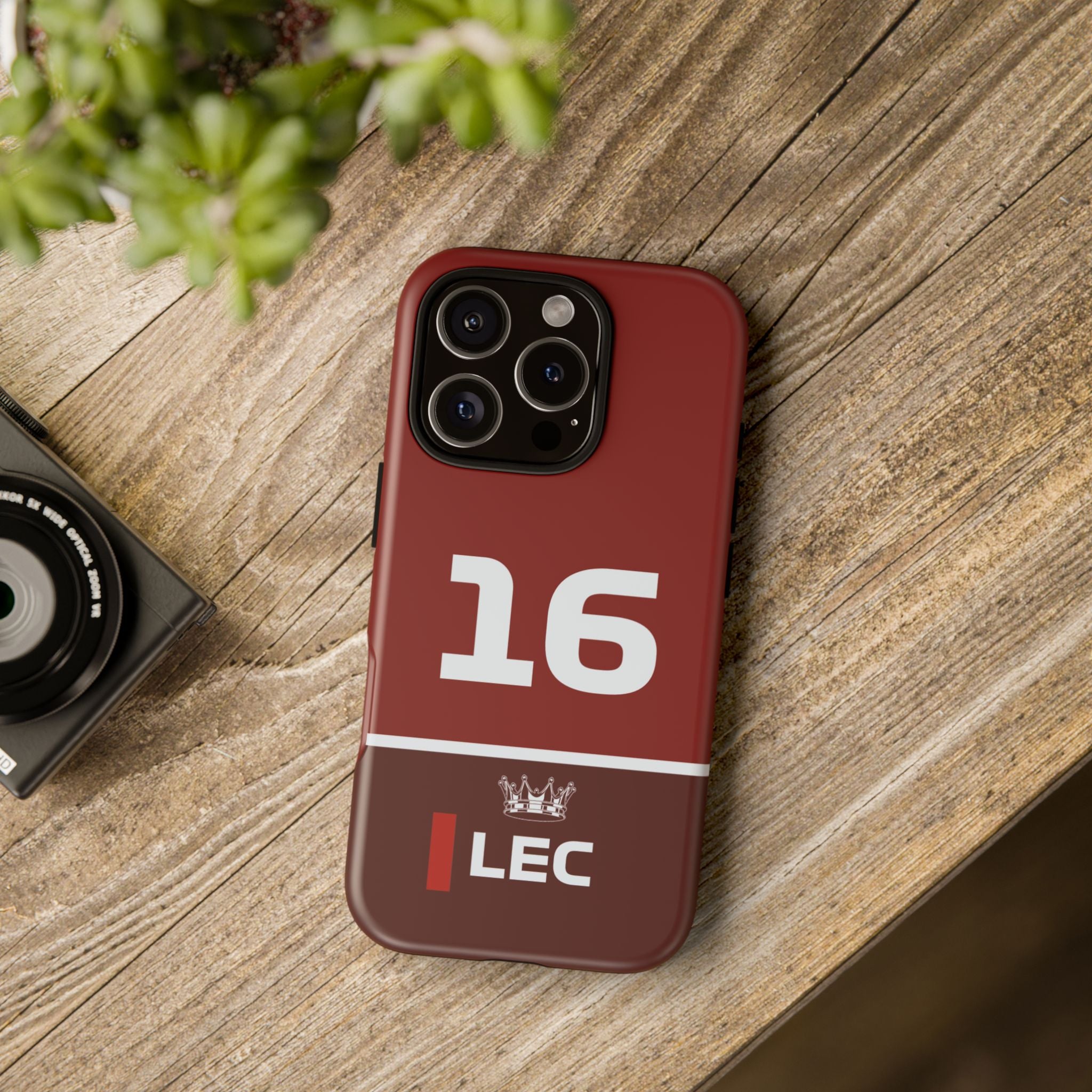 The King of Monaco Tough Phone Case | Rosso Formula Racing Armor for iPhone, Samsung & Pixel Cover