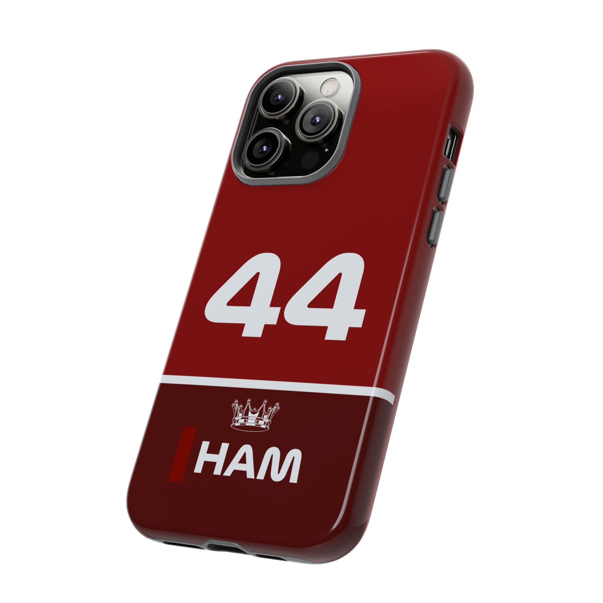 The Silver Champion Tough Phone Case | Rosso Formula Racing Armor for iPhone, Samsung & Pixel Cover