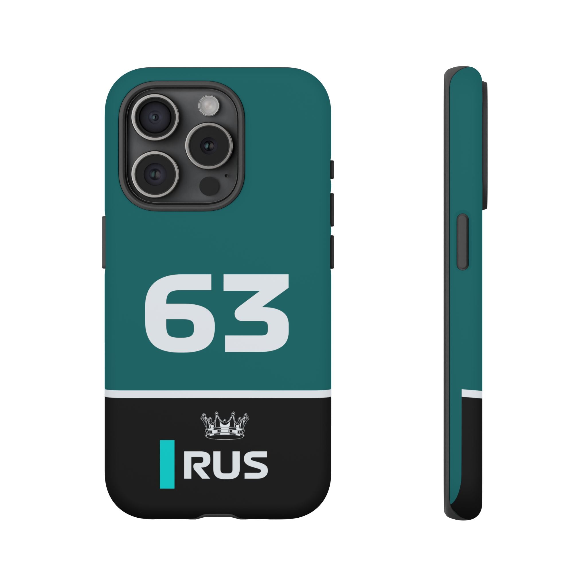 Tyre Whisperer Tough Phone Case | Silver Arrow Formula Racing Armor for iPhone, Samsung & Pixel