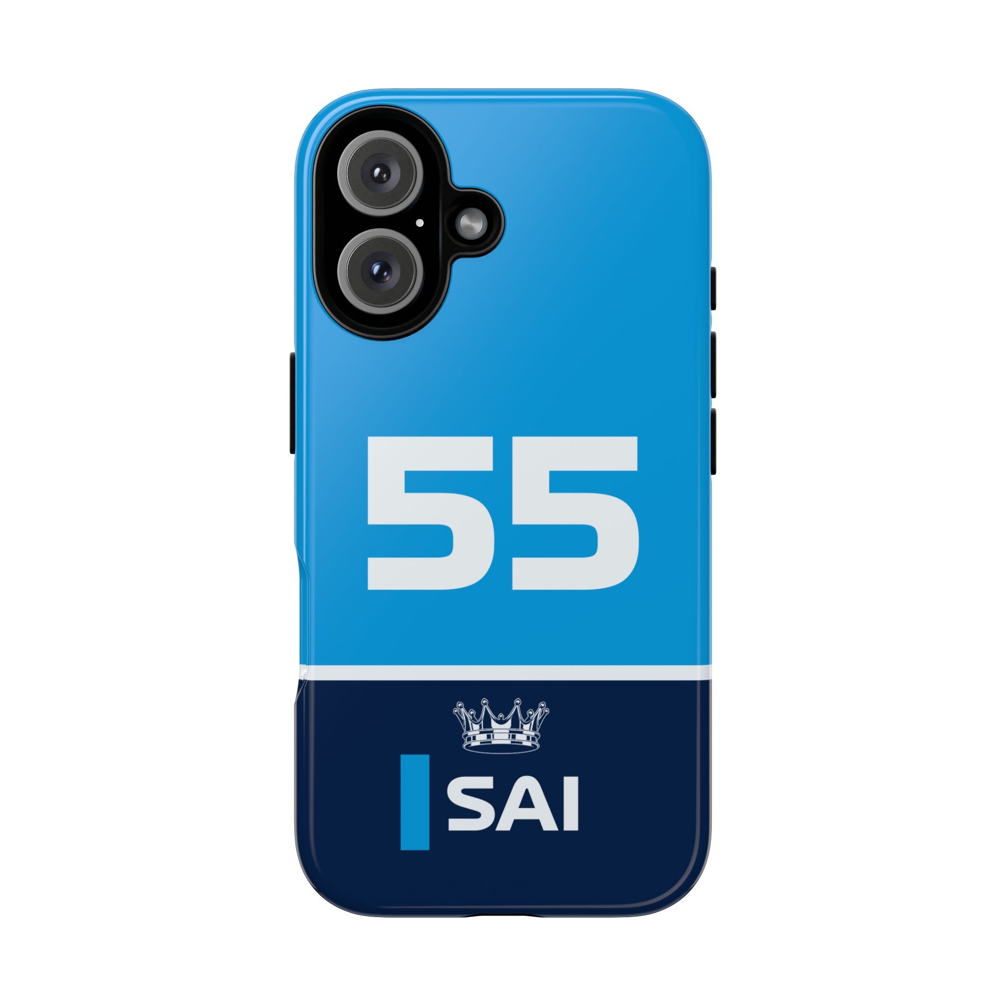 Smooth Spaniard Speed Tough Phone Case | Azure Formula Racing Armor for iPhone, Samsung & Pixel