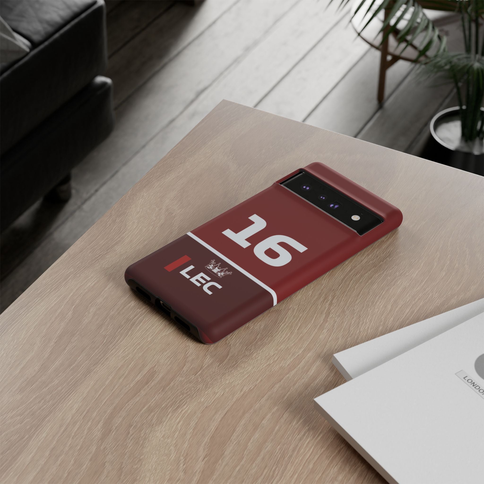 The King of Monaco Tough Phone Case | Rosso Formula Racing Armor for iPhone, Samsung & Pixel Cover