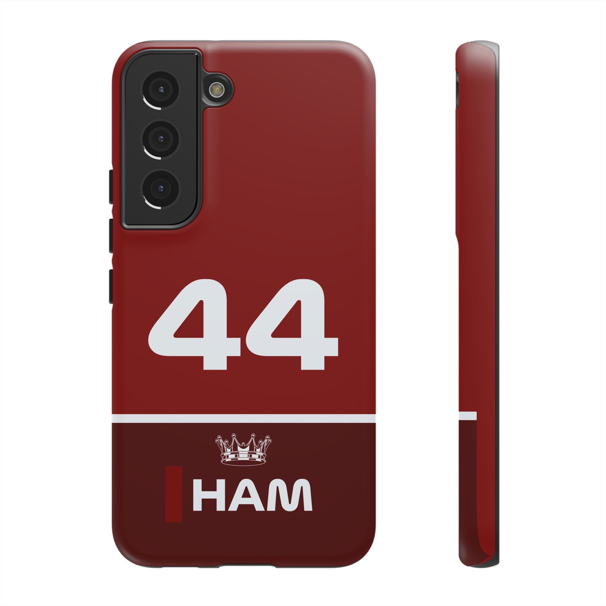 The Silver Champion Tough Phone Case | Rosso Formula Racing Armor for iPhone, Samsung & Pixel Cover