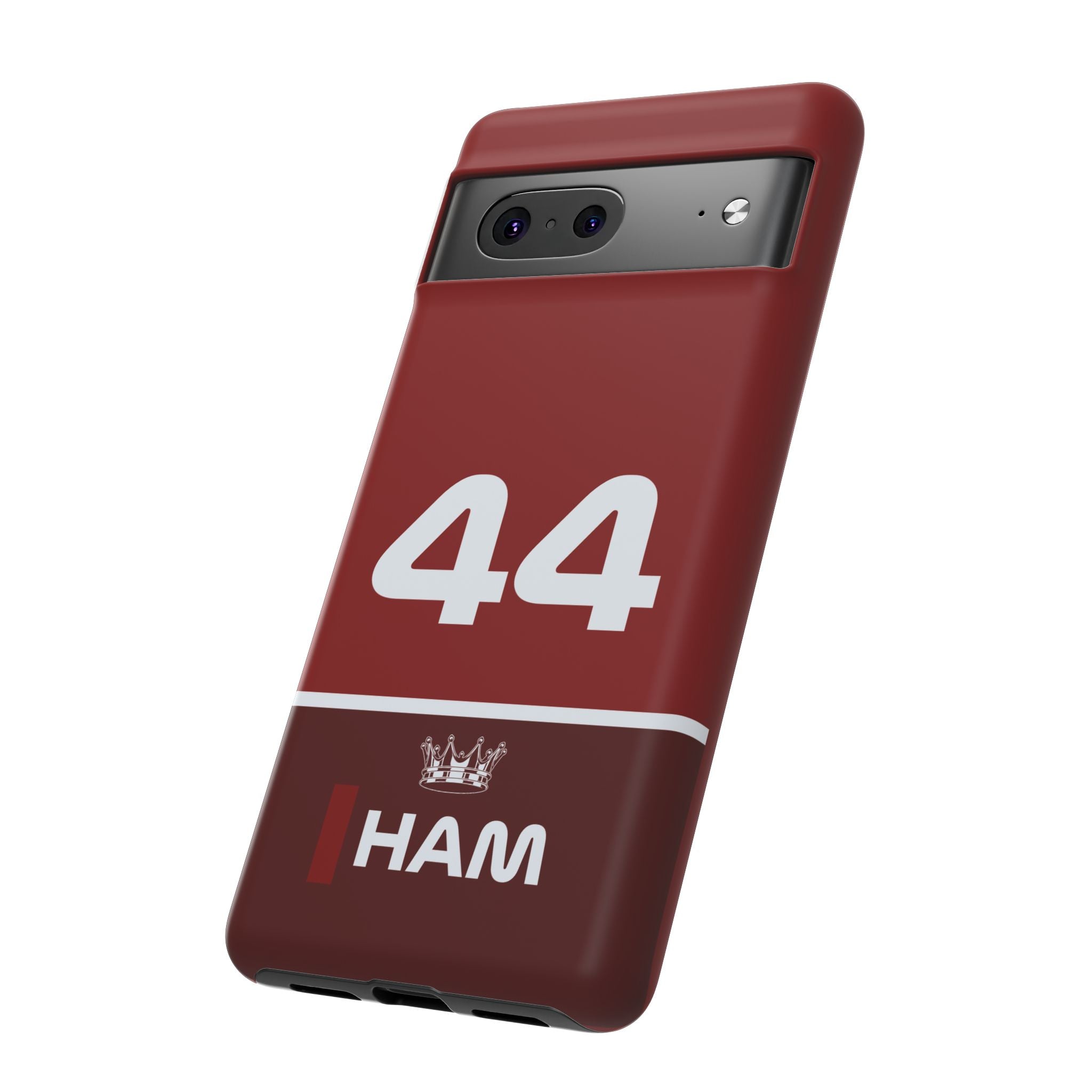 The Silver Champion Tough Phone Case | Rosso Formula Racing Armor for iPhone, Samsung & Pixel Cover